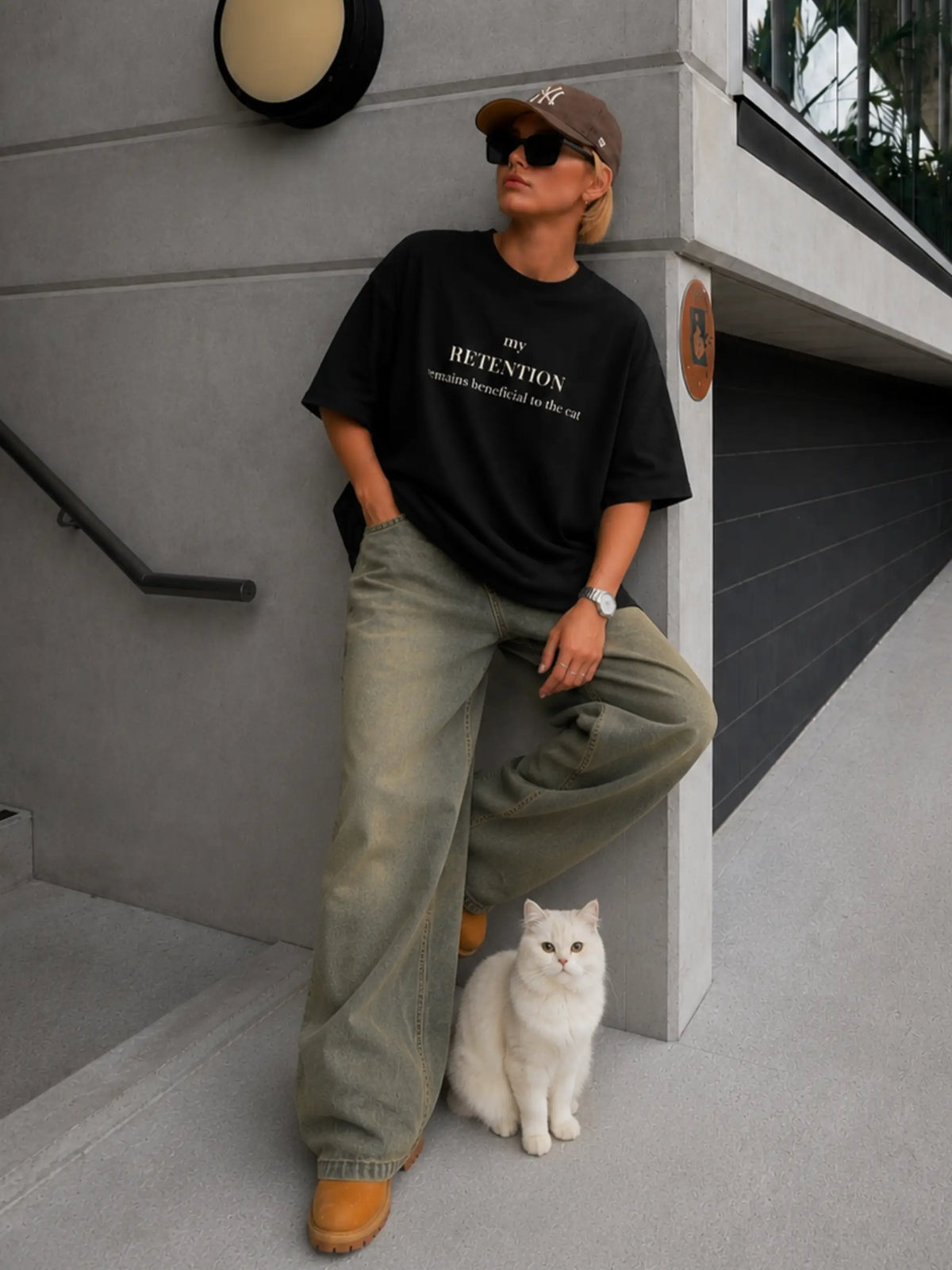Retention Oversized Tee