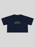 Social Battery Cropped Tee