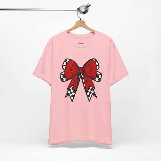 Christmas Bow Unisex Crewneck Tee