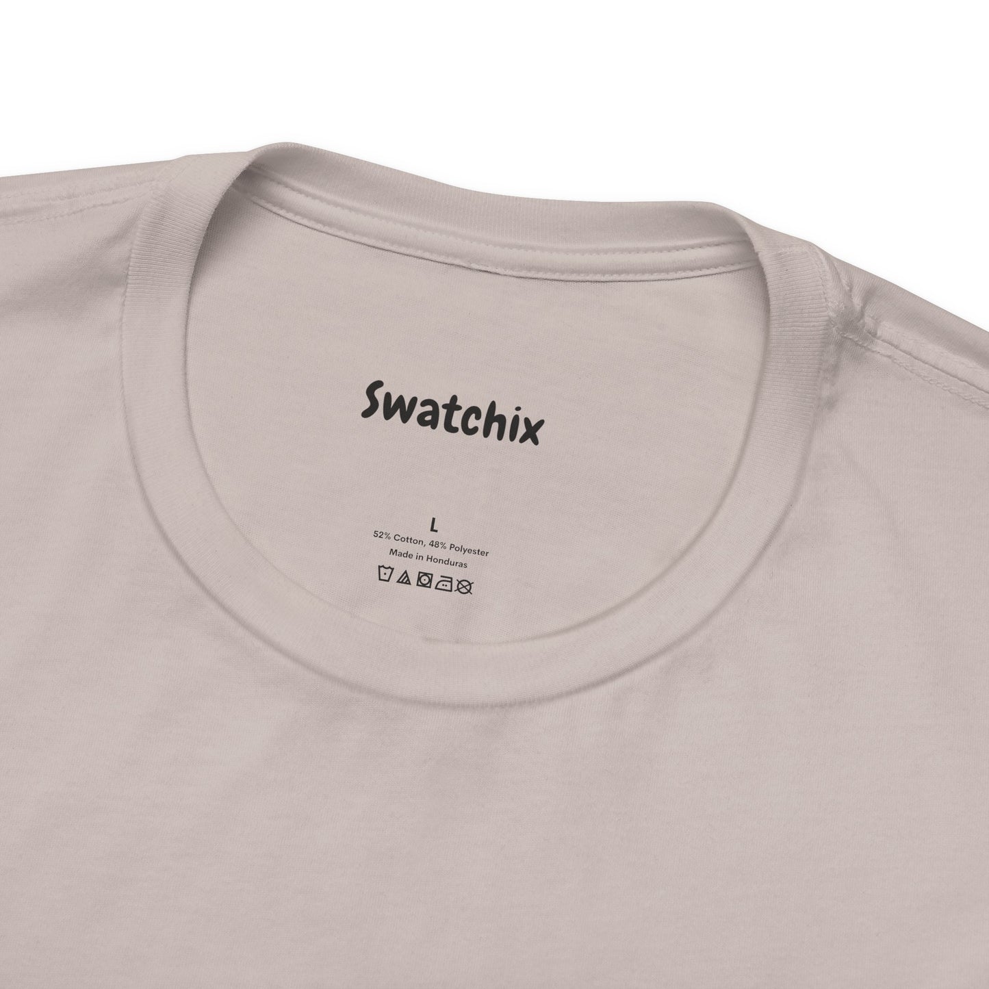 Unisex Crewneck Tee In Heather Cool Grey