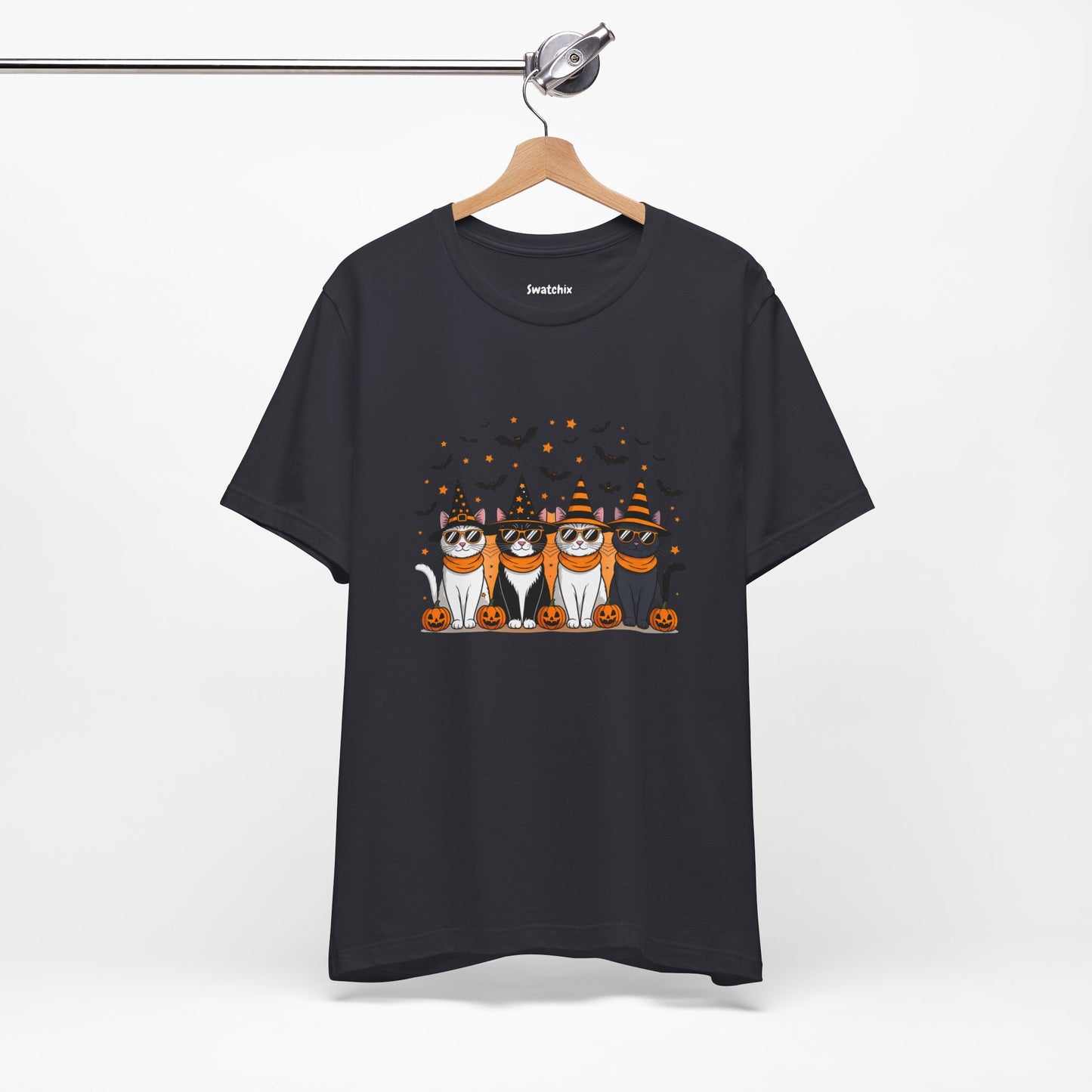 Halloween Cats Unisex Crewneck Tee