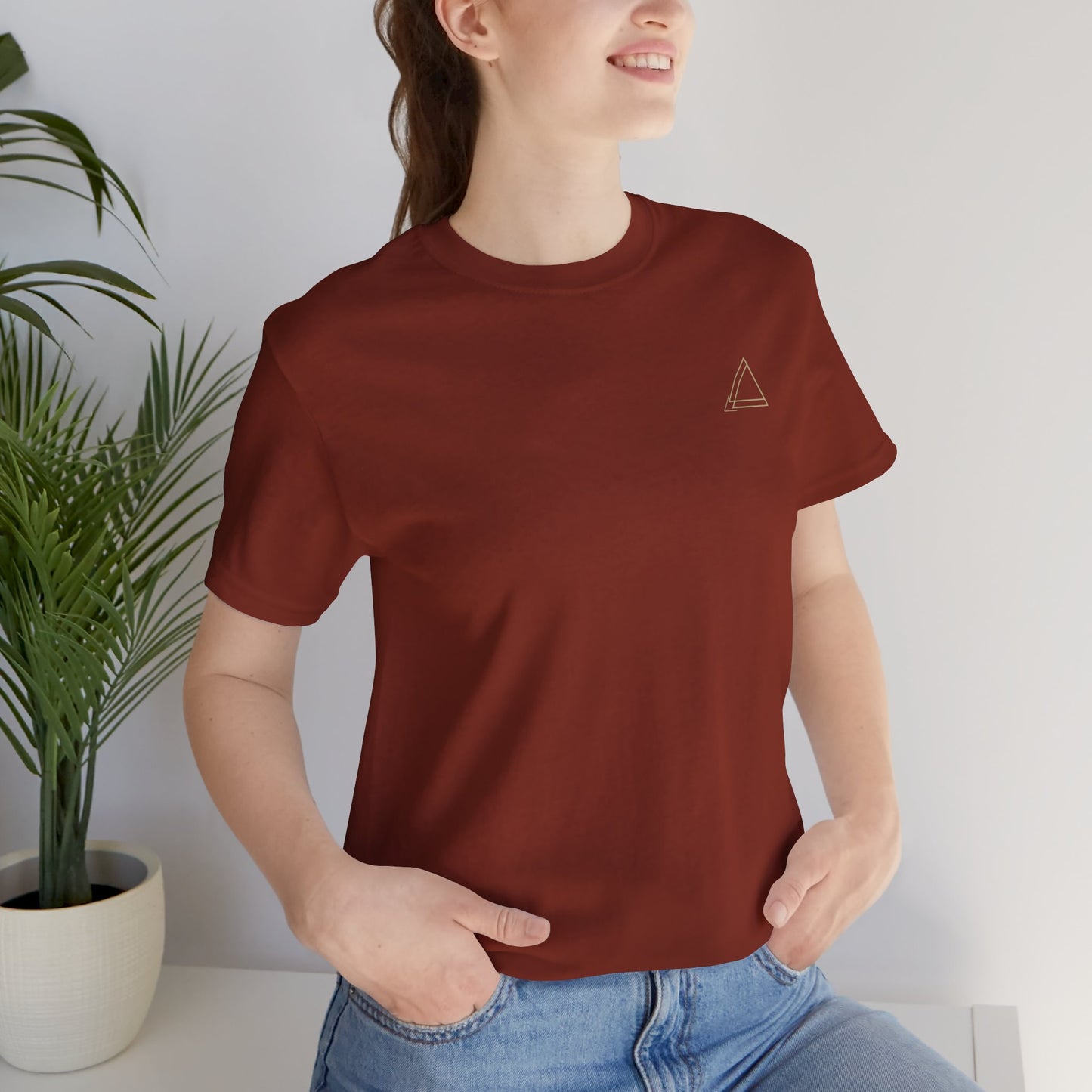 Triangle Unisex Crewneck Tee