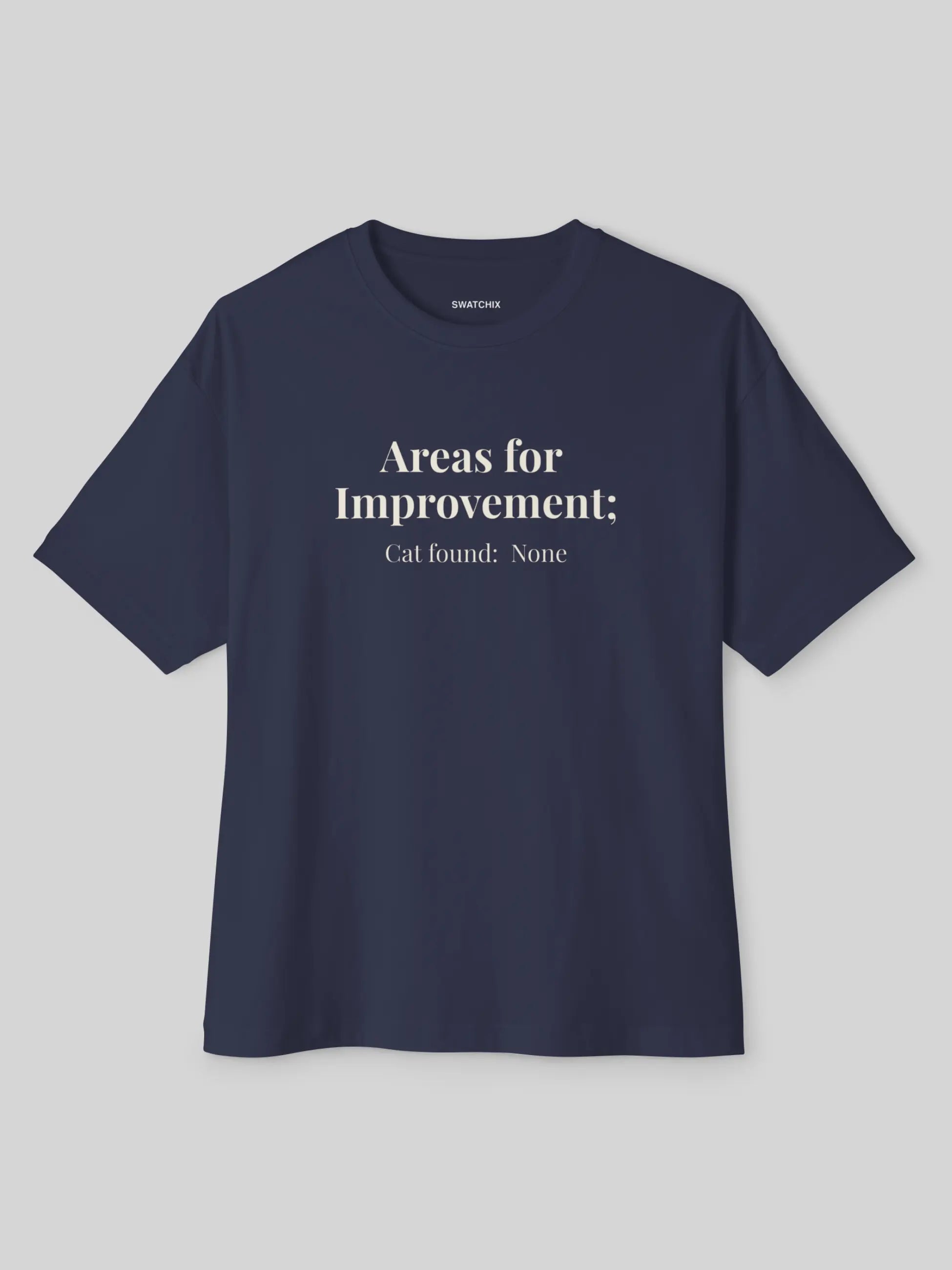 Areas for Improvement Oversized Tee