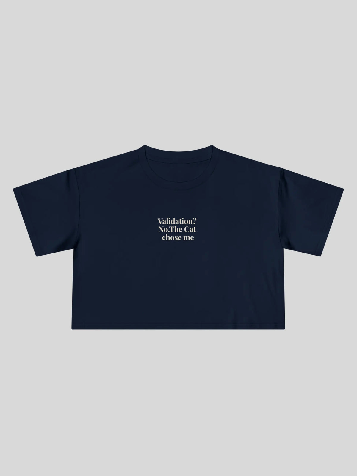 Validation Cropped Tee