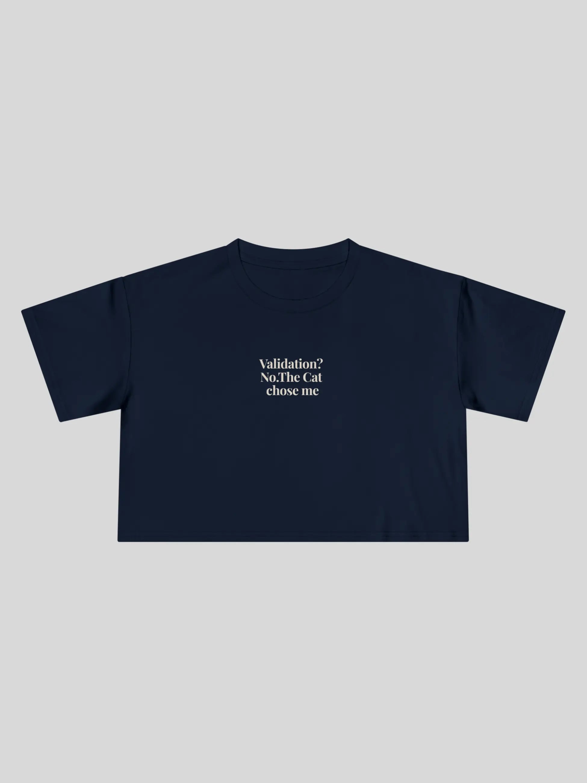 Validation Cropped Tee