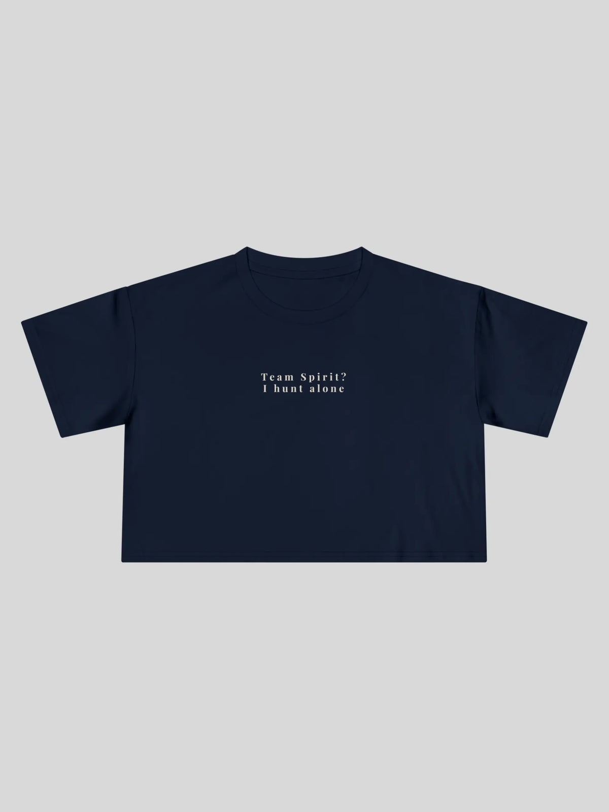Team Spirit Cropped Tee