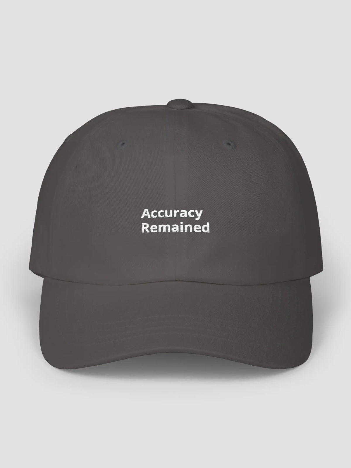 Accuracy Remained Cap