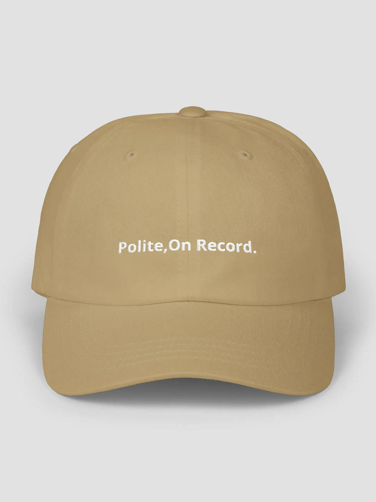 Polite on Record Cap