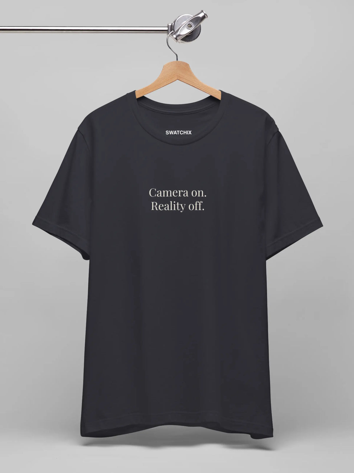 Camera On Crewneck Tee
