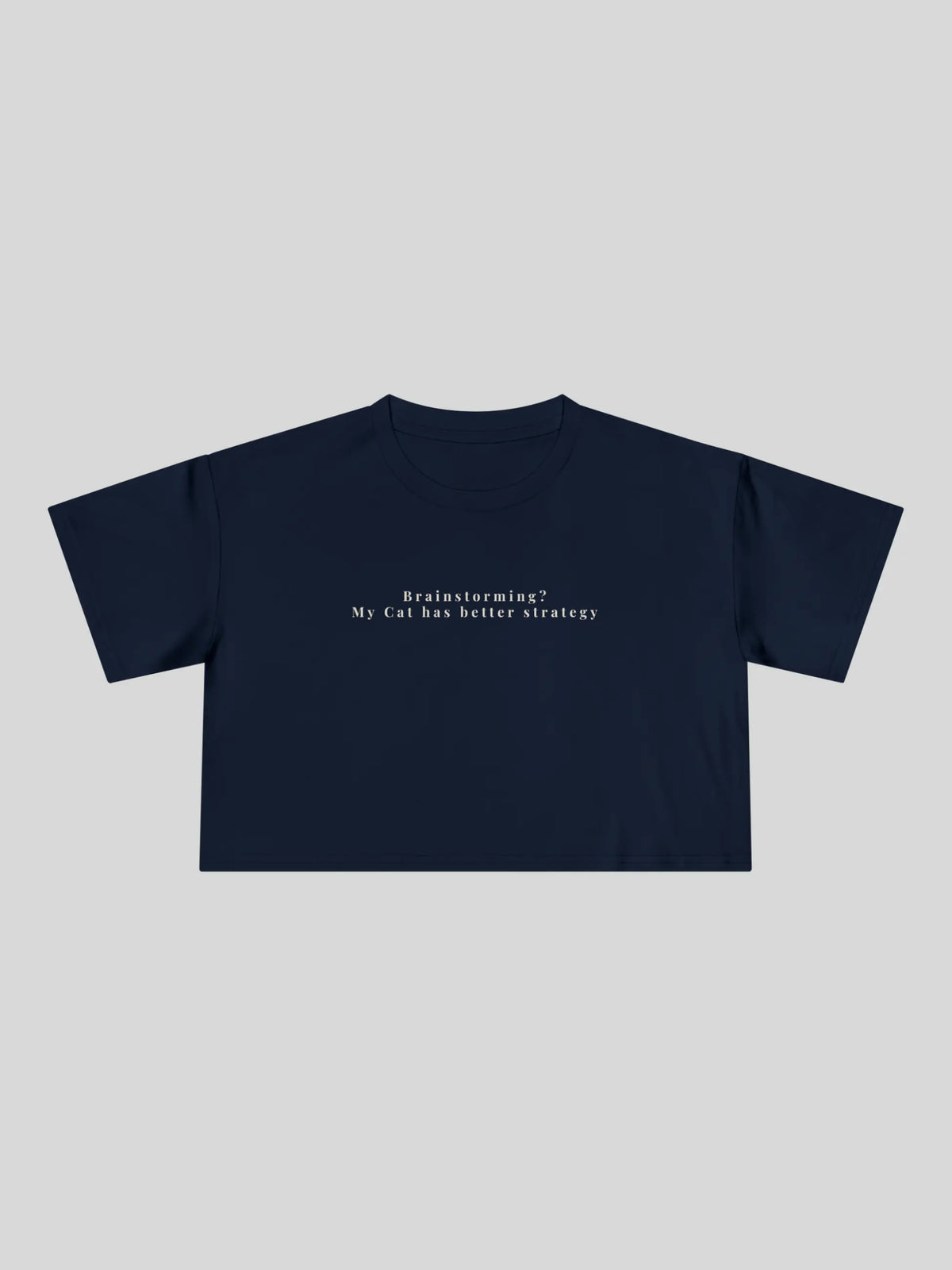 Brainstorming Cropped Tee