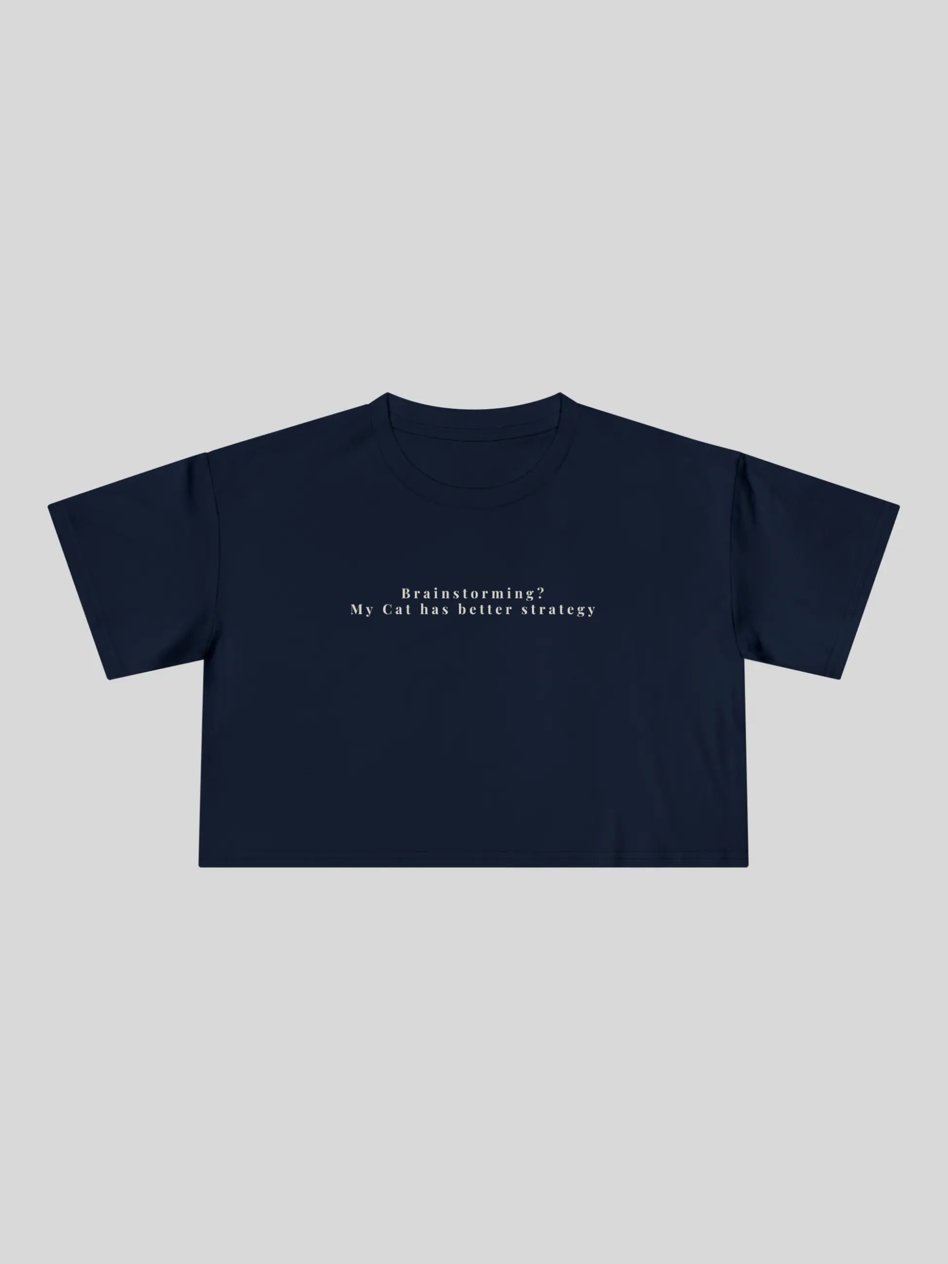 Brainstorming Cropped Tee