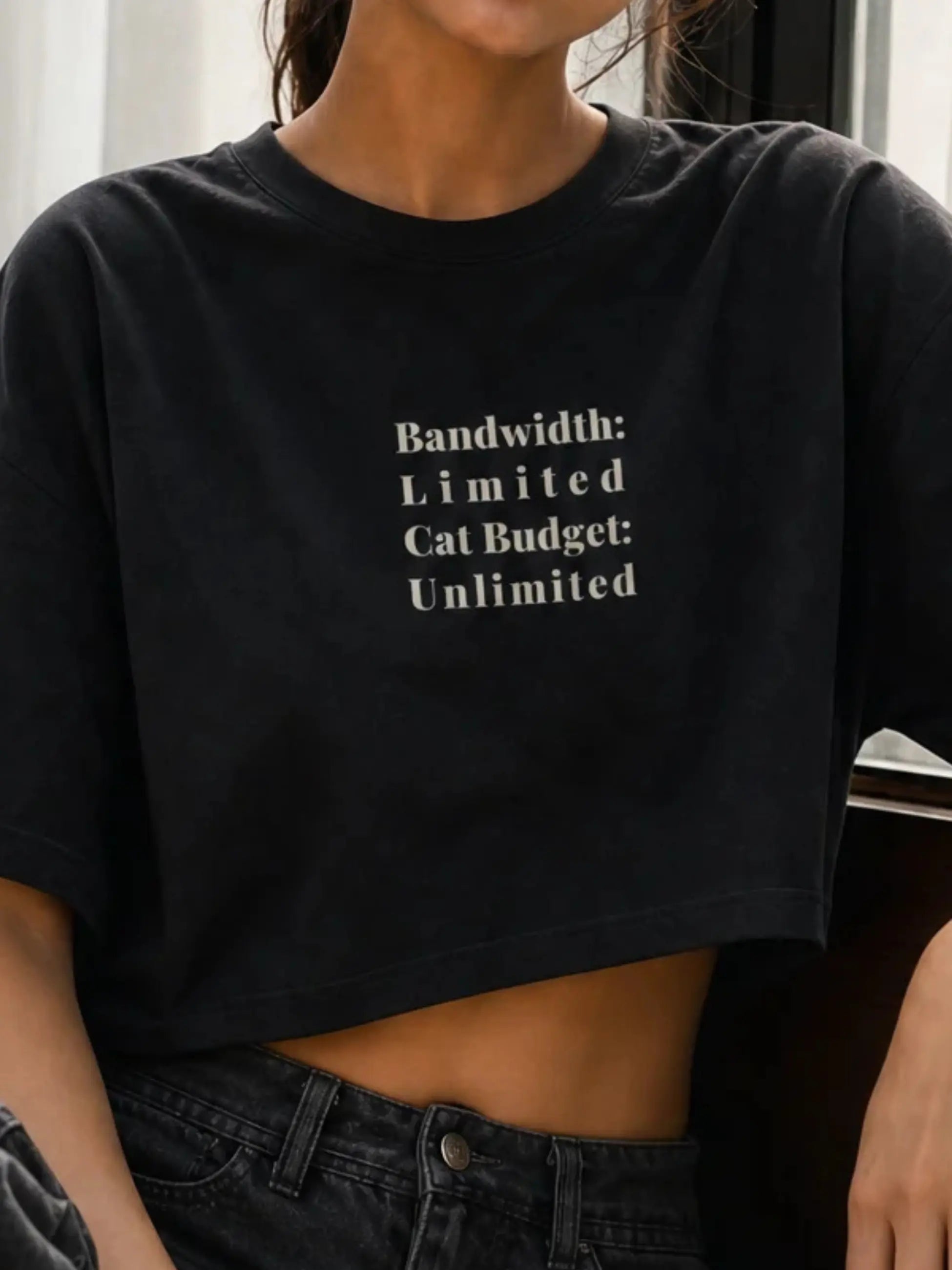 Bandwidth Limited Cropped Tee