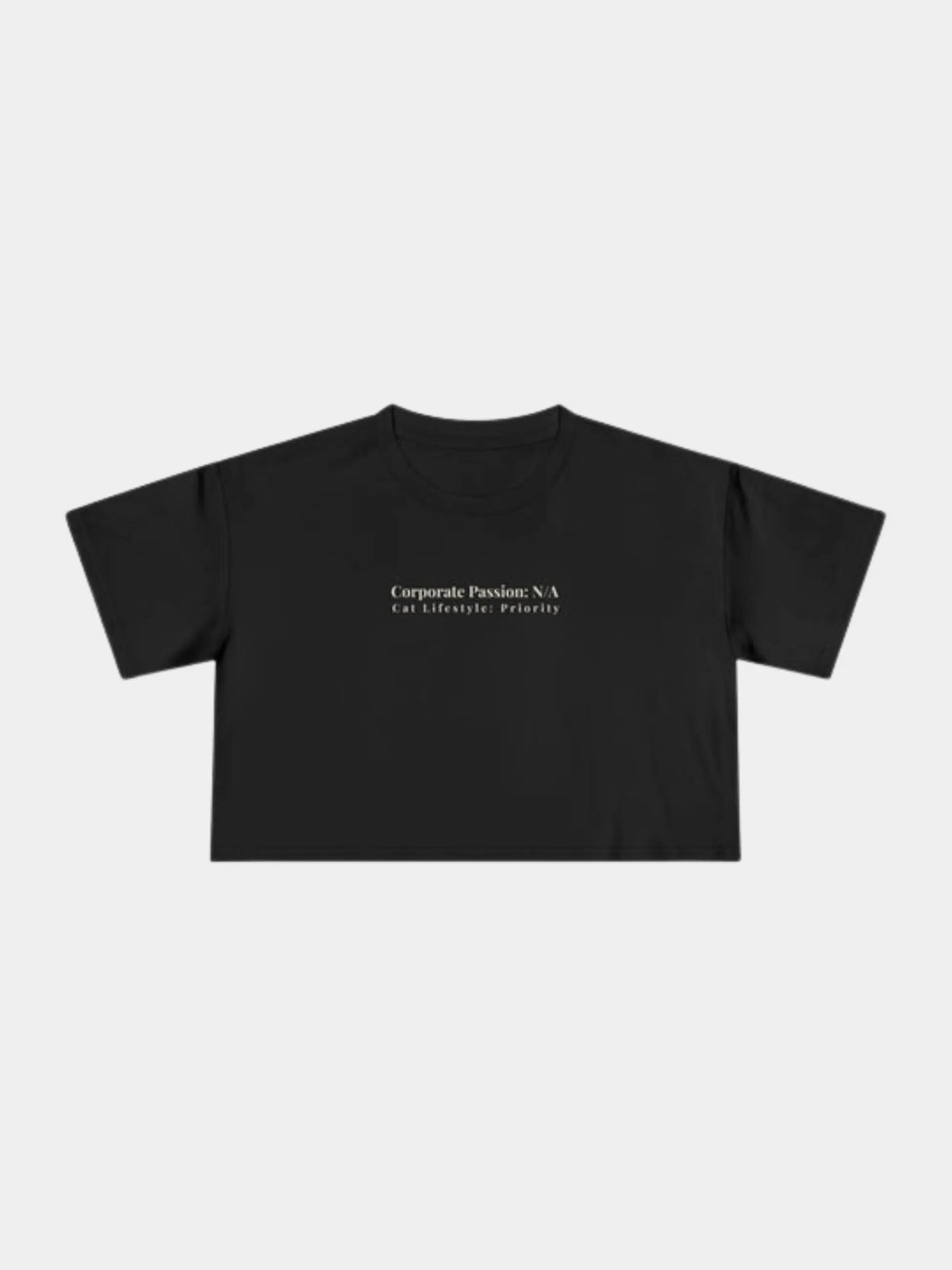 Corporate Passion Cropped Tee
