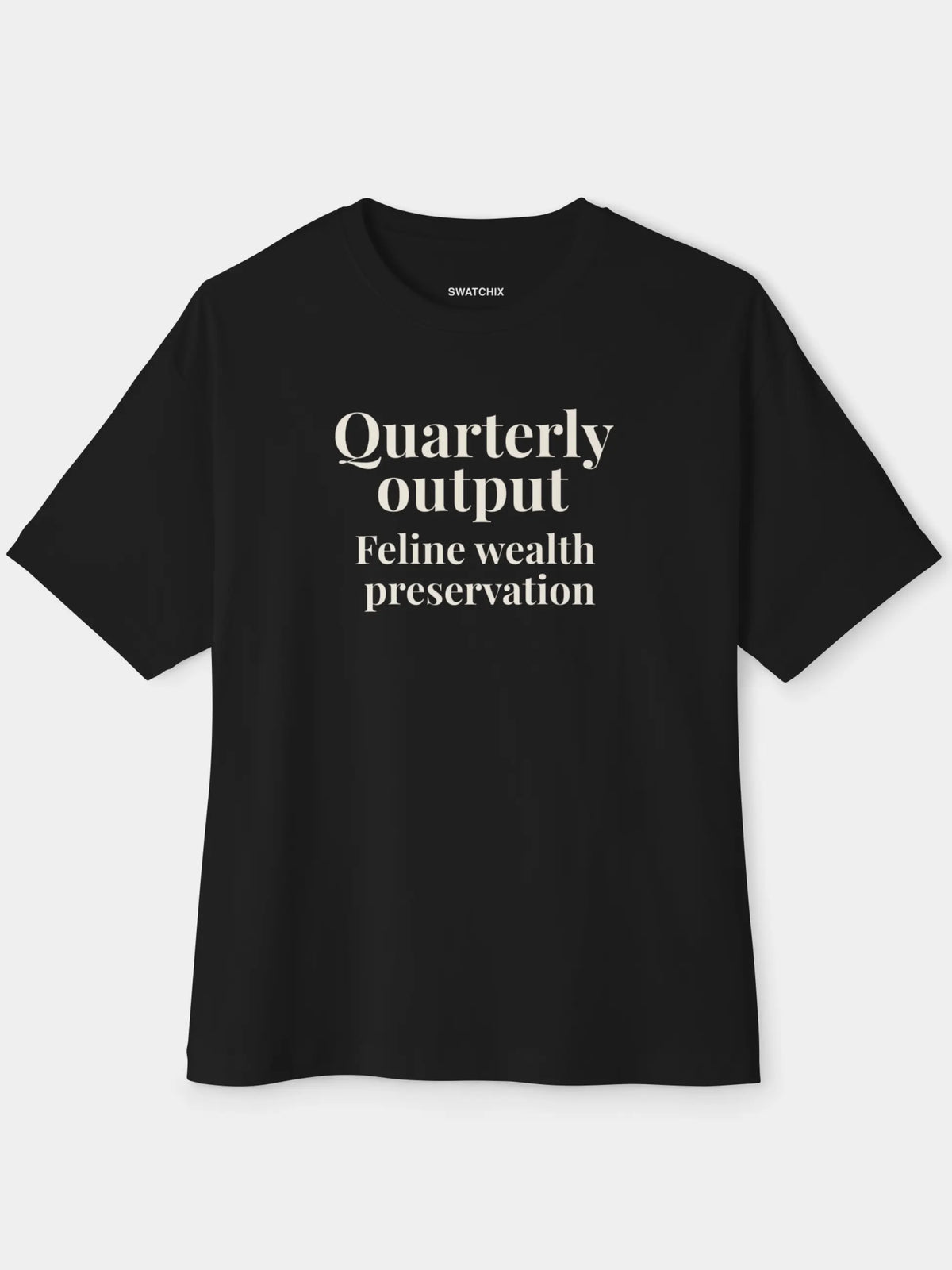 Quarterly Output Oversized Tee