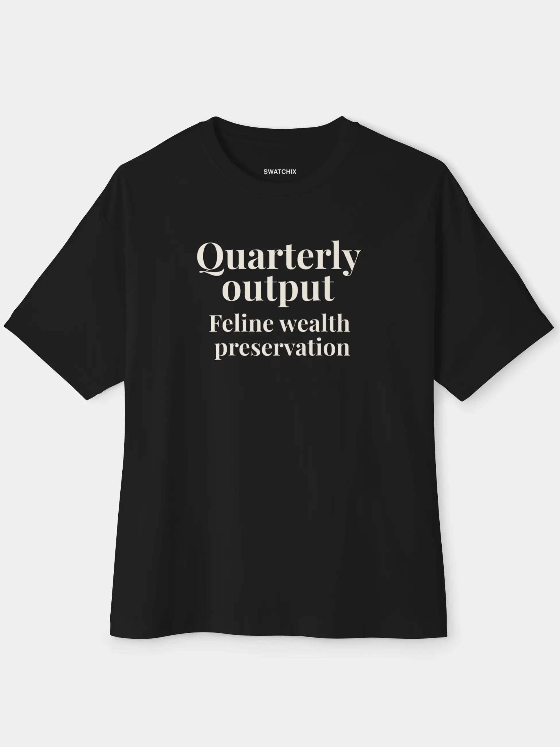 Quarterly Output Oversized Tee