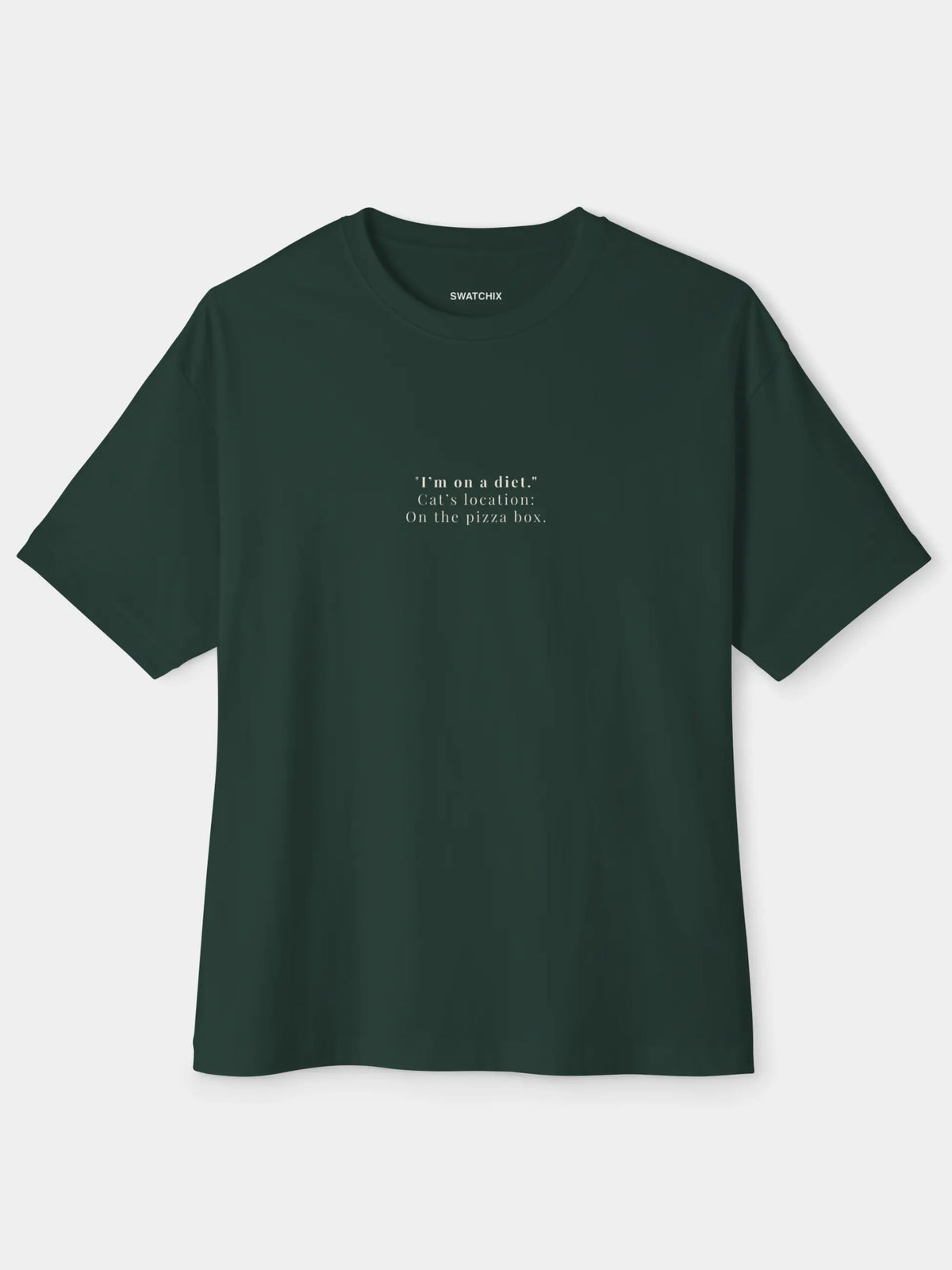 On Diet Oversized Tee