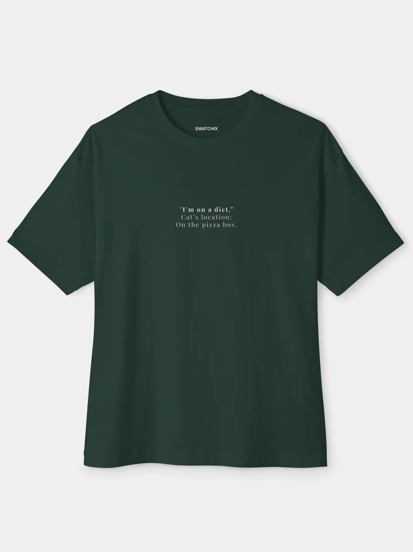 On Diet Oversized Tee