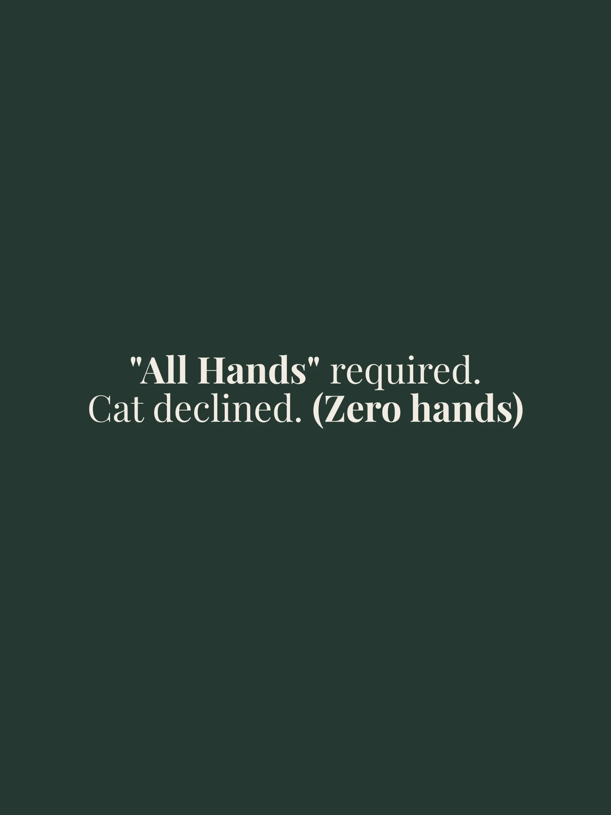 All Hands Oversized Tee