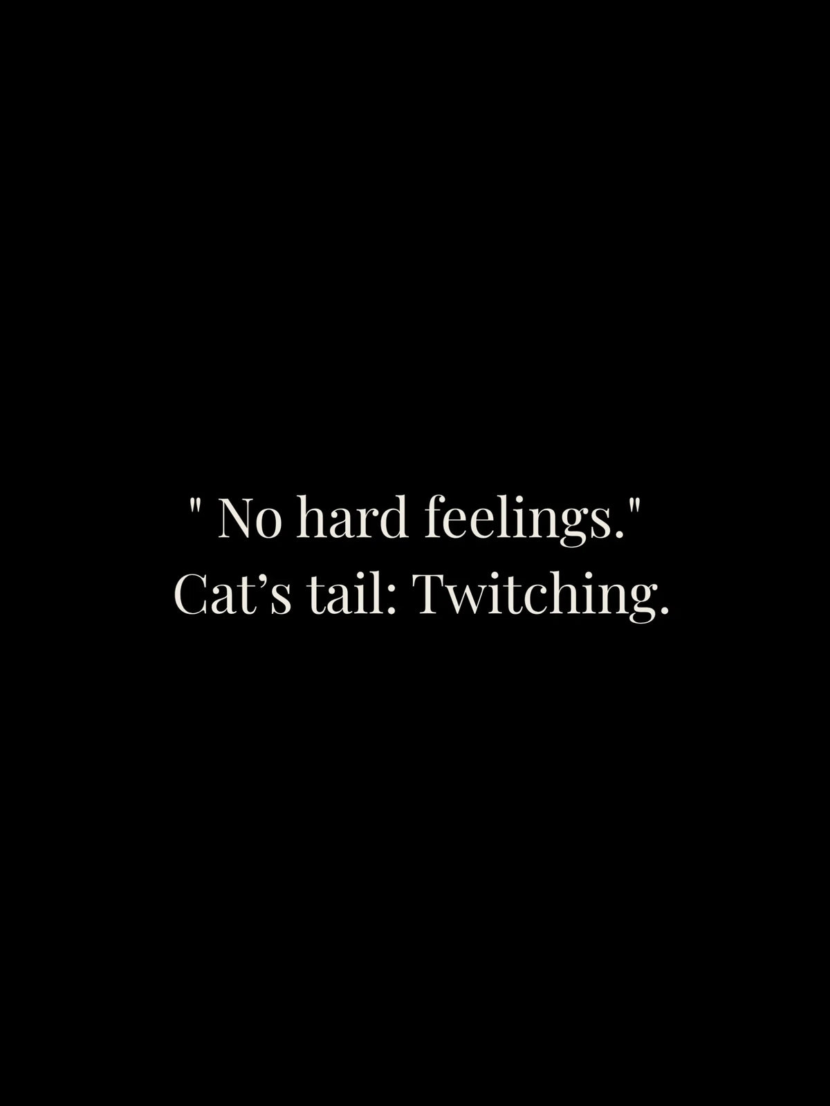 No Hard Feelings Cropped Tee