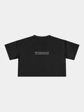Slide Decks Cropped Tee