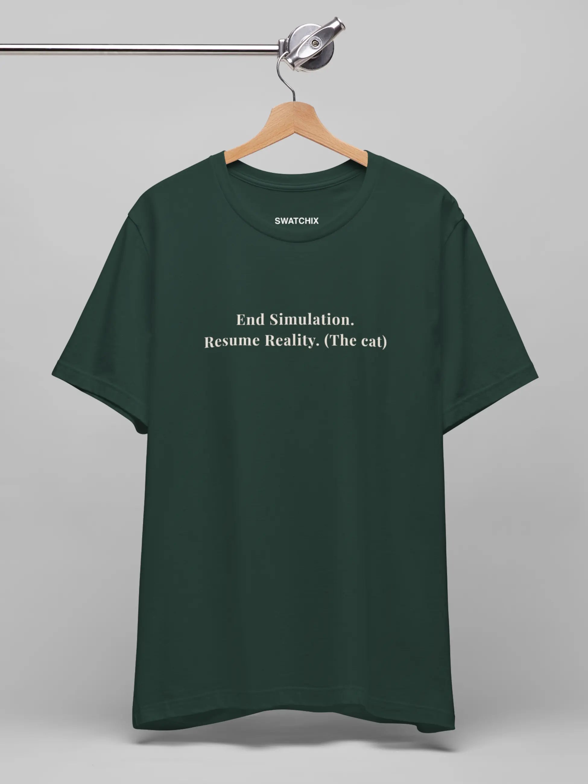 End Simulation Crewneck Tee