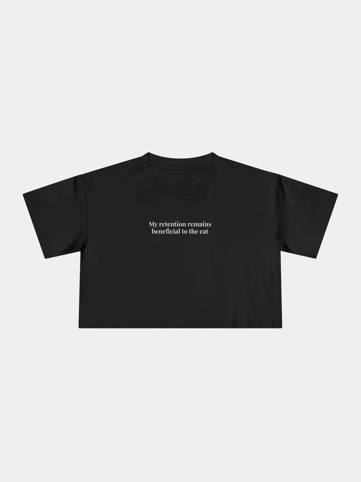 Retention Cropped Tee