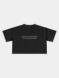 Performance Cropped Tee