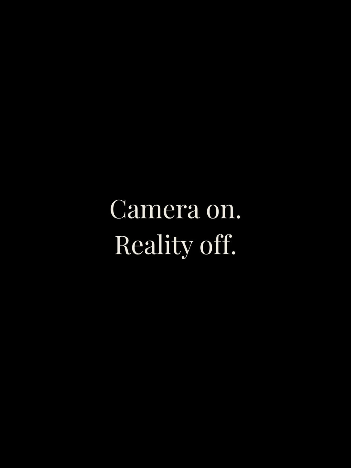 Camera On Cropped Tee