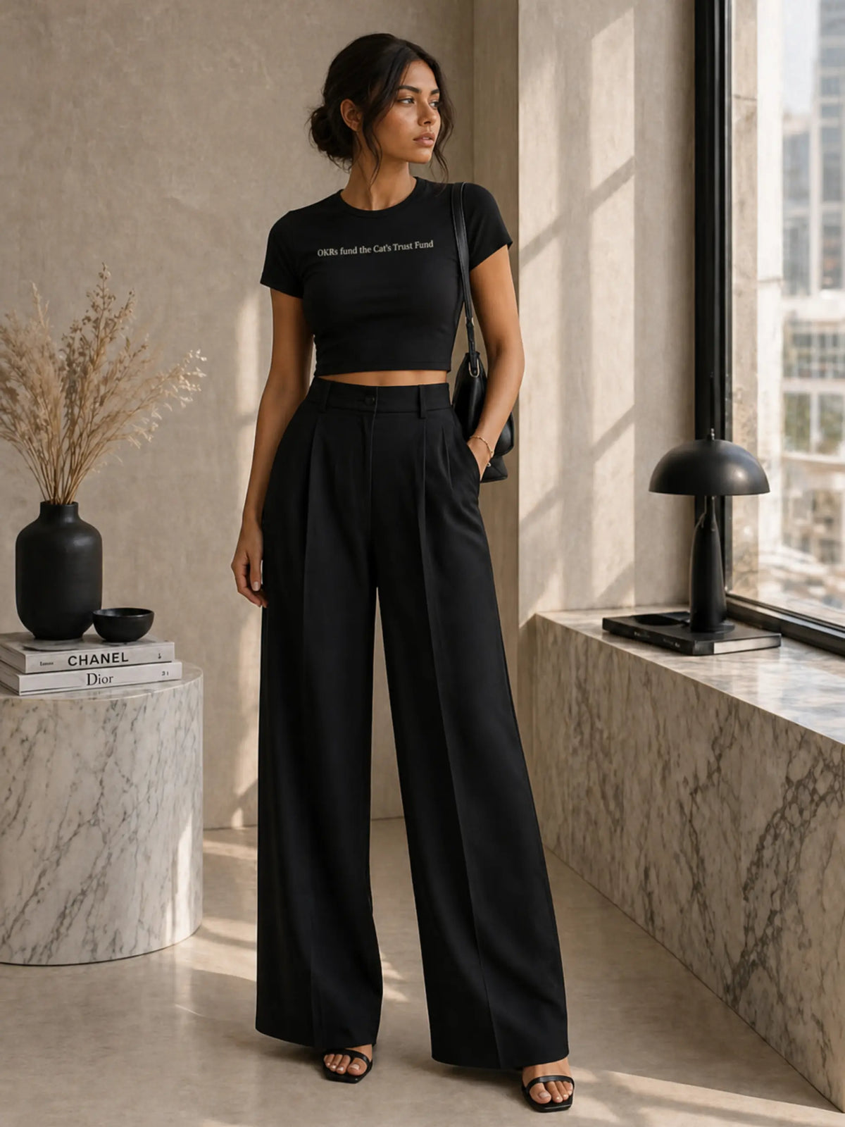 OKRs fund Cropped Tee