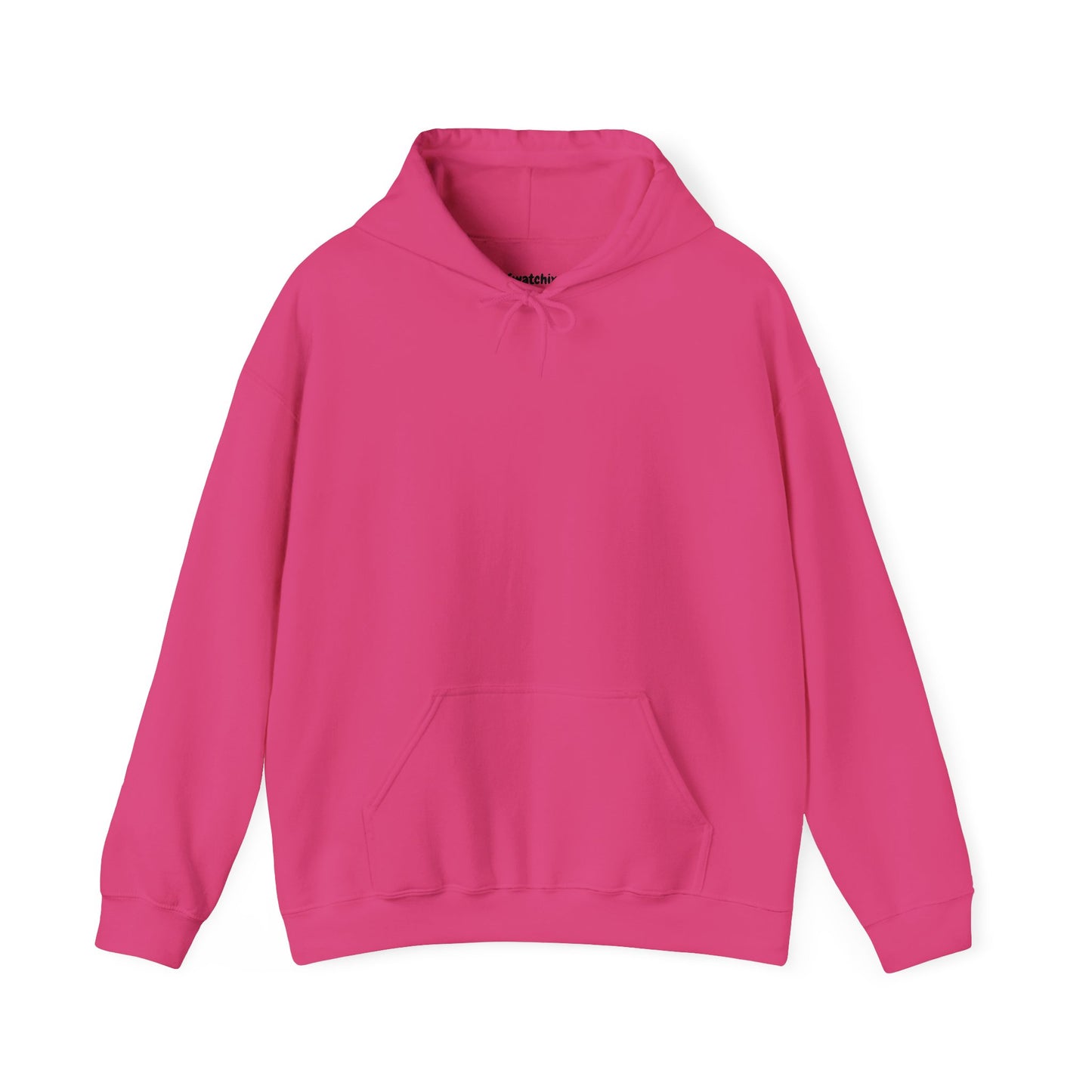 Unisex Hoodie In Heliconia