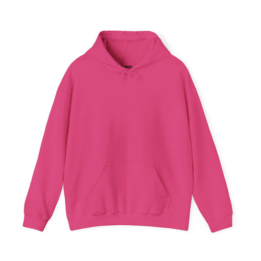 Unisex Hoodie In Heliconia