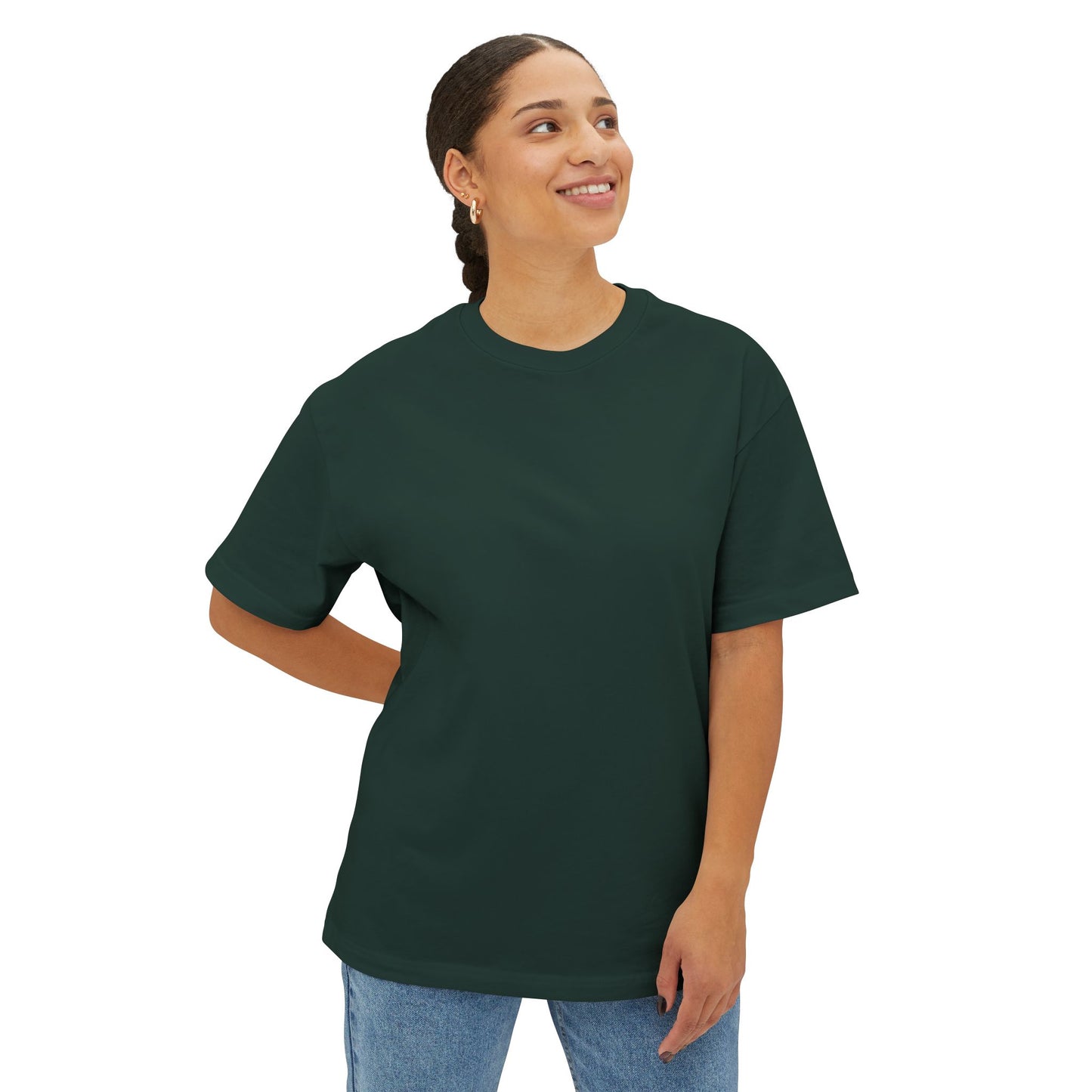 Oversized Tee In Forest