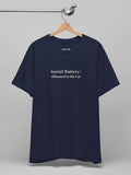 Social Battery Crewneck Tee