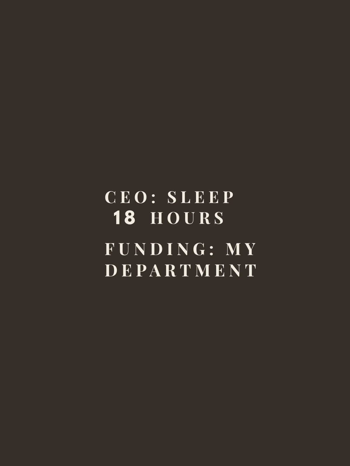 CEO Crewneck Tee