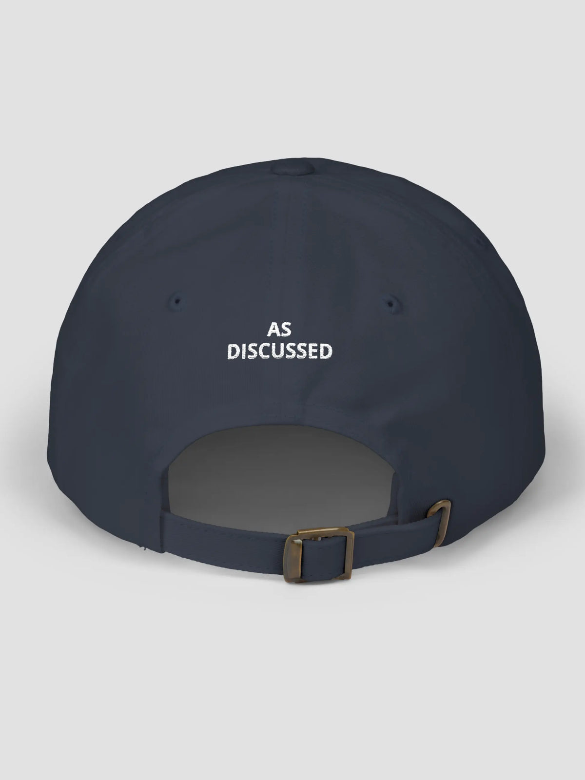 As Discussed Cap