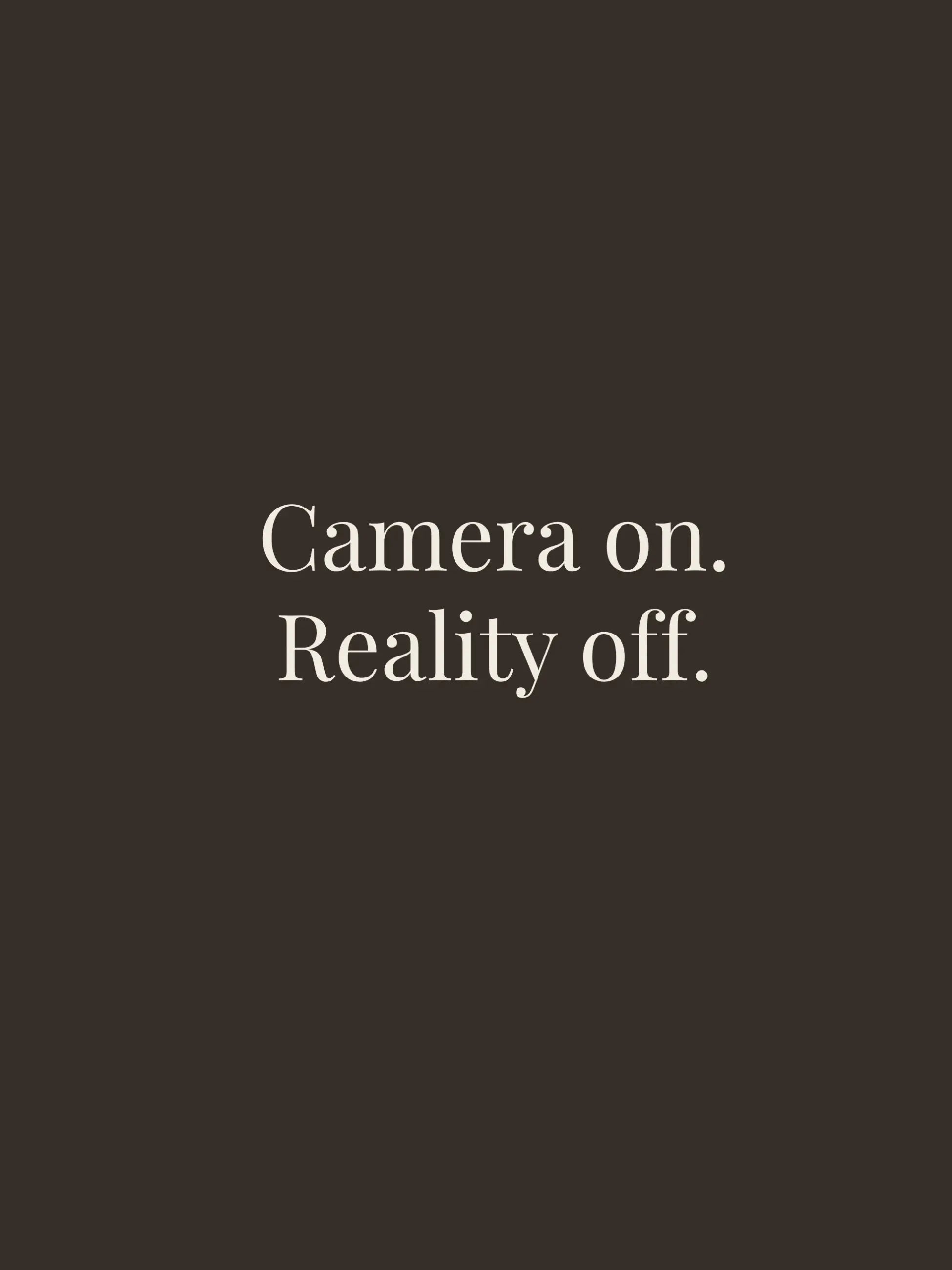 Camera On Crewneck Tee