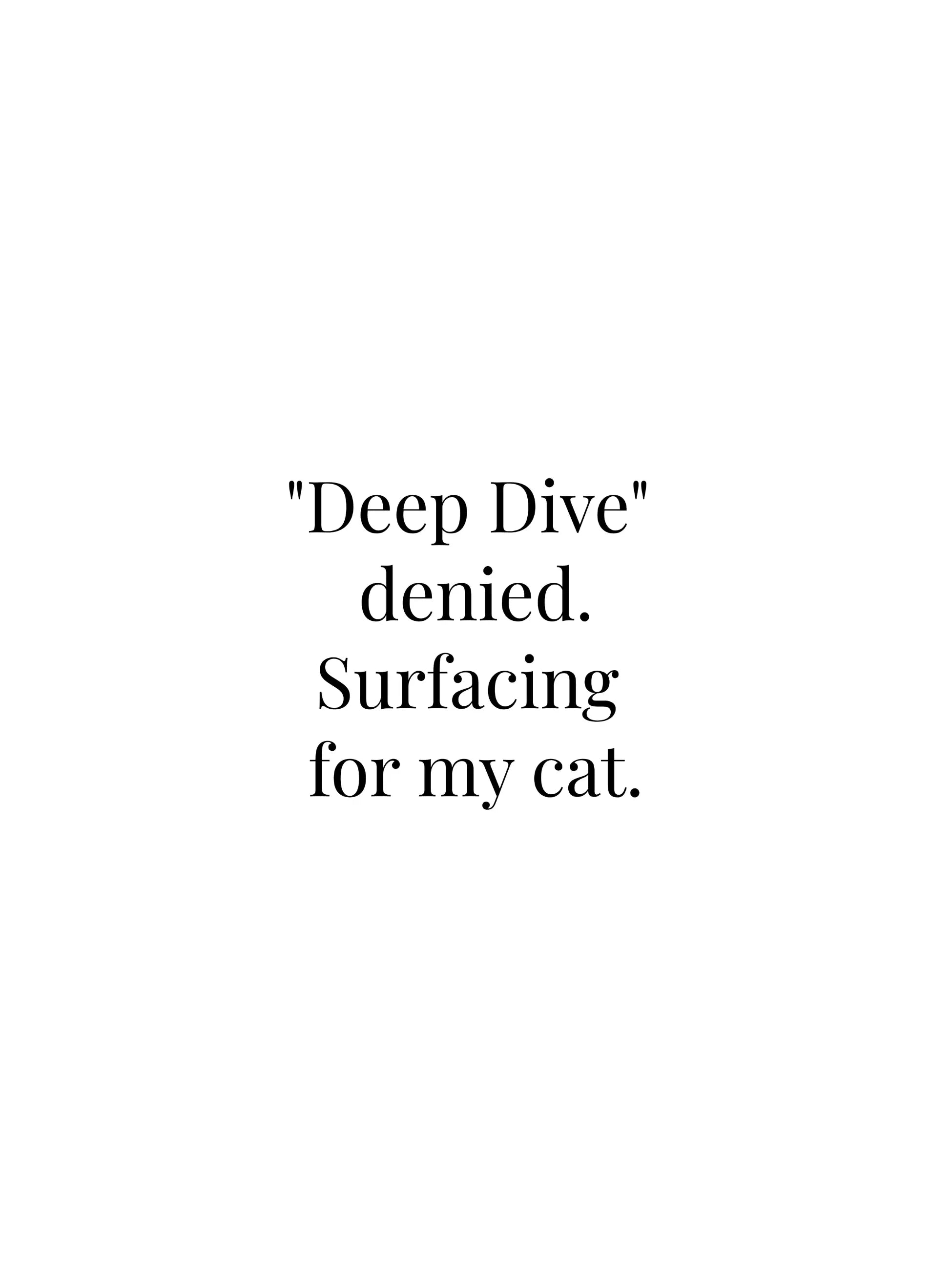 Deep Dive Crewneck Tee