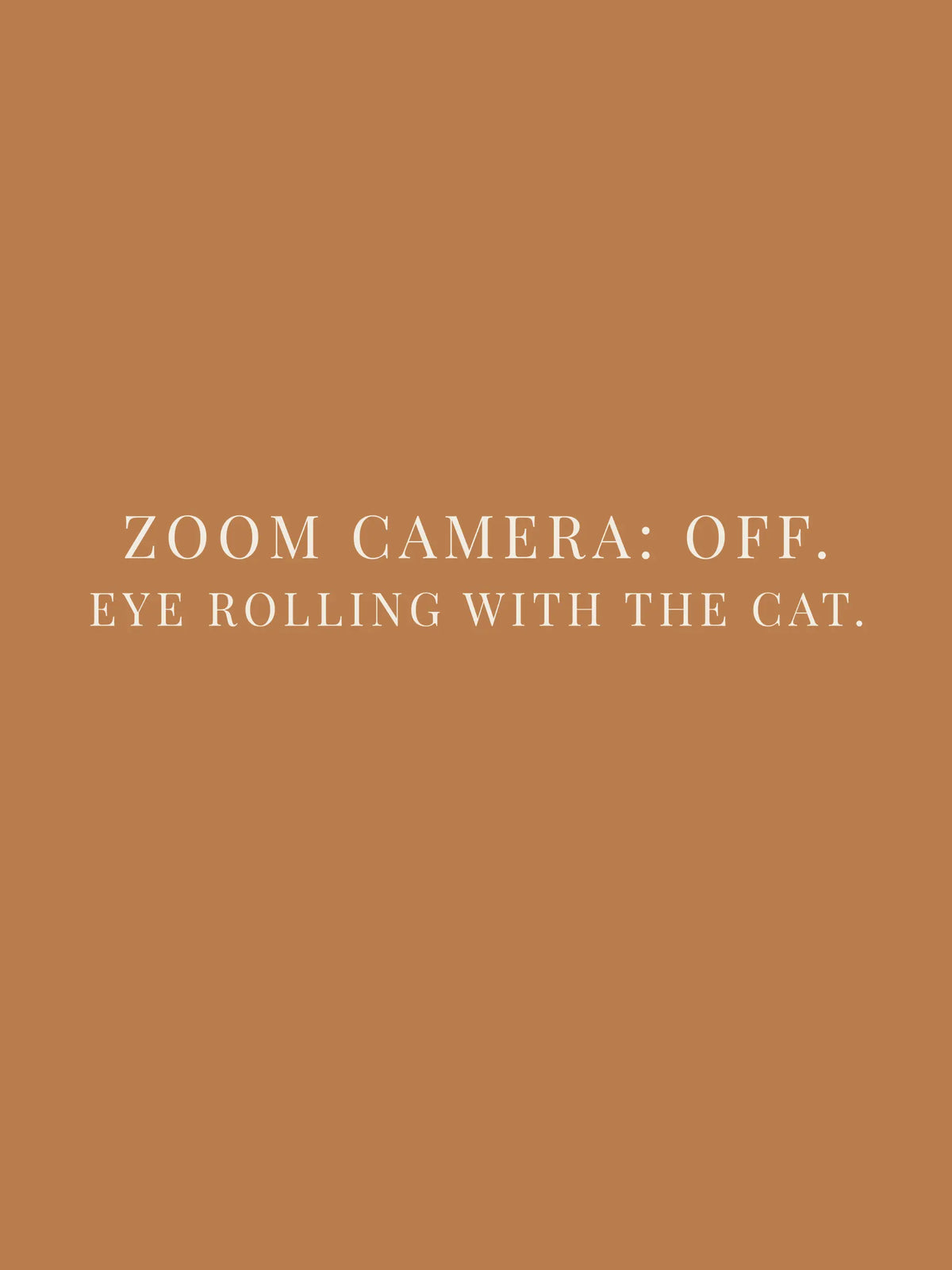 Zoom Camera Oversized Tee