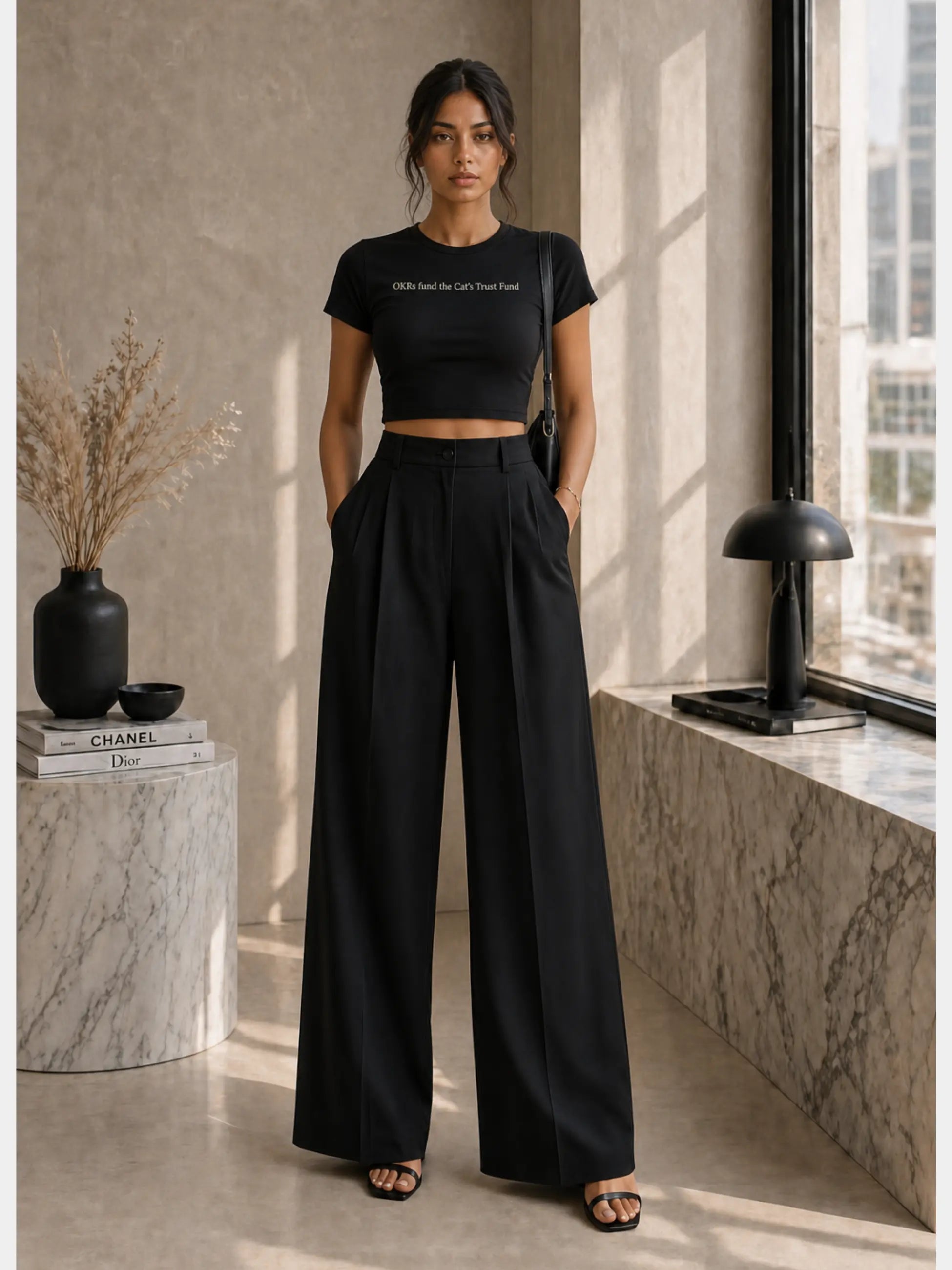 OKRs fund Cropped Tee