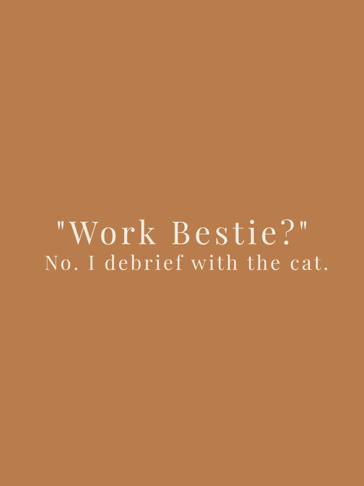Work Bestie Oversized Tee