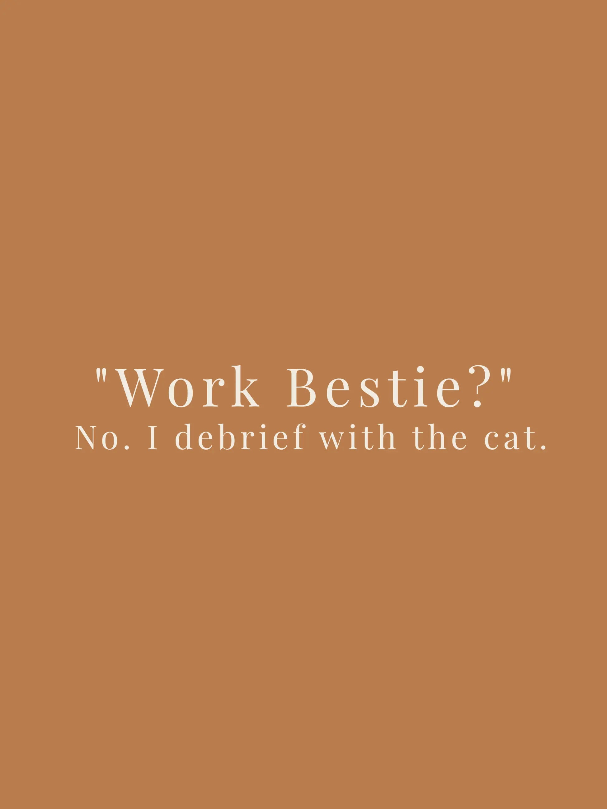 Work Bestie Oversized Tee