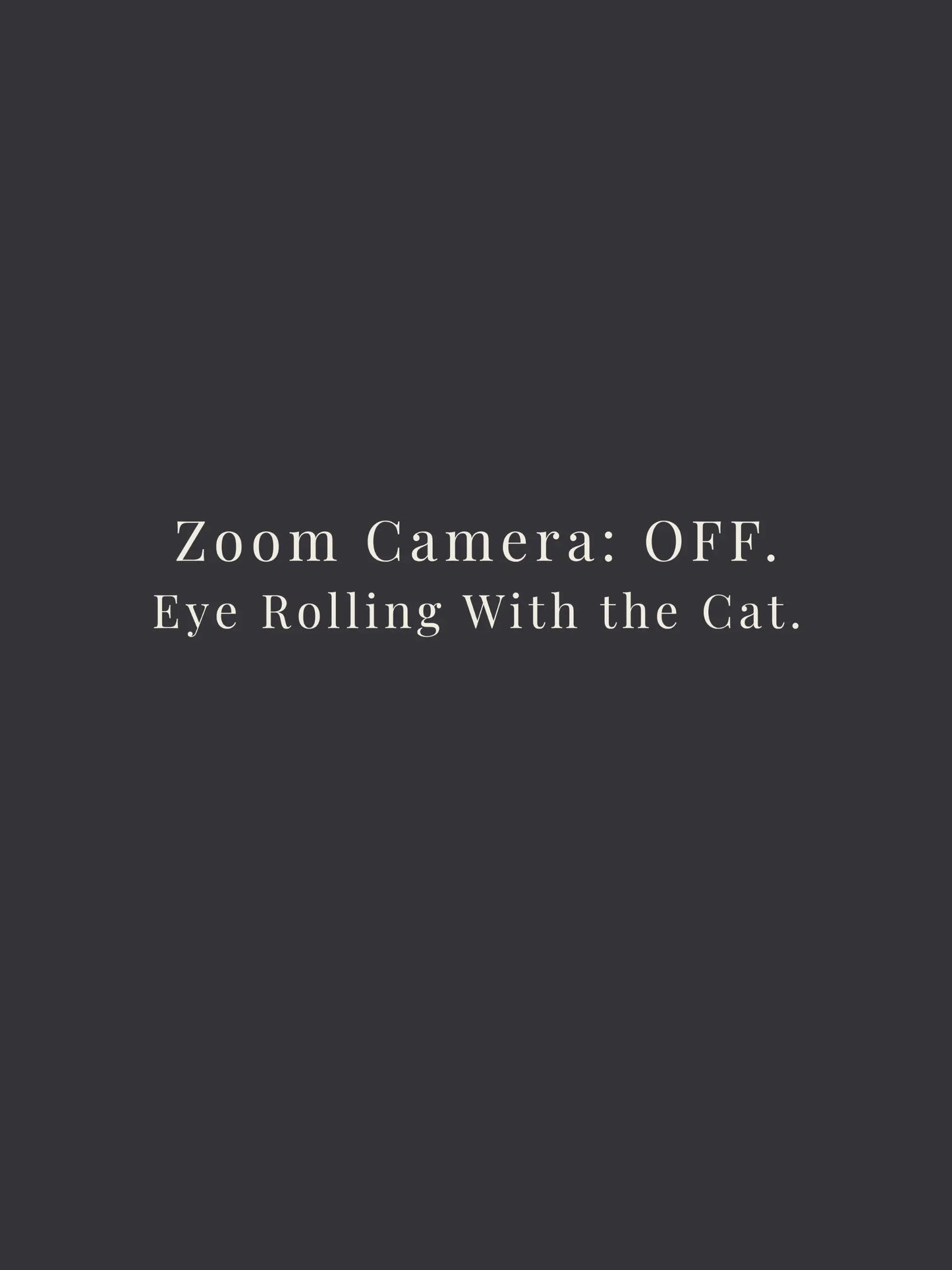 Zoom Camera Crewneck Tee