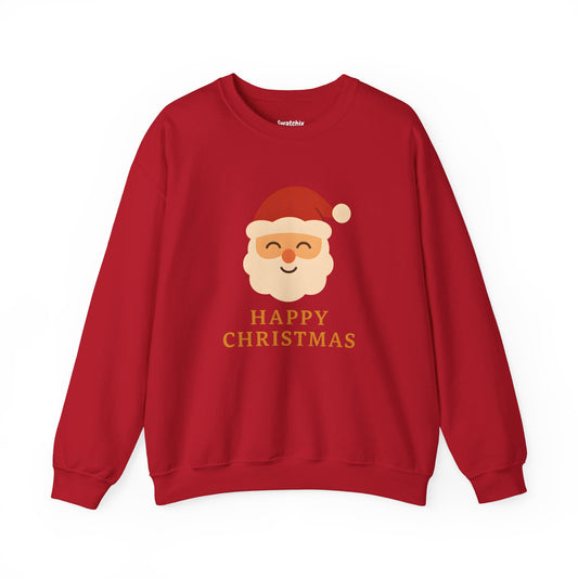 Happy Christmas Santa Unisex Crewneck Sweatshirt