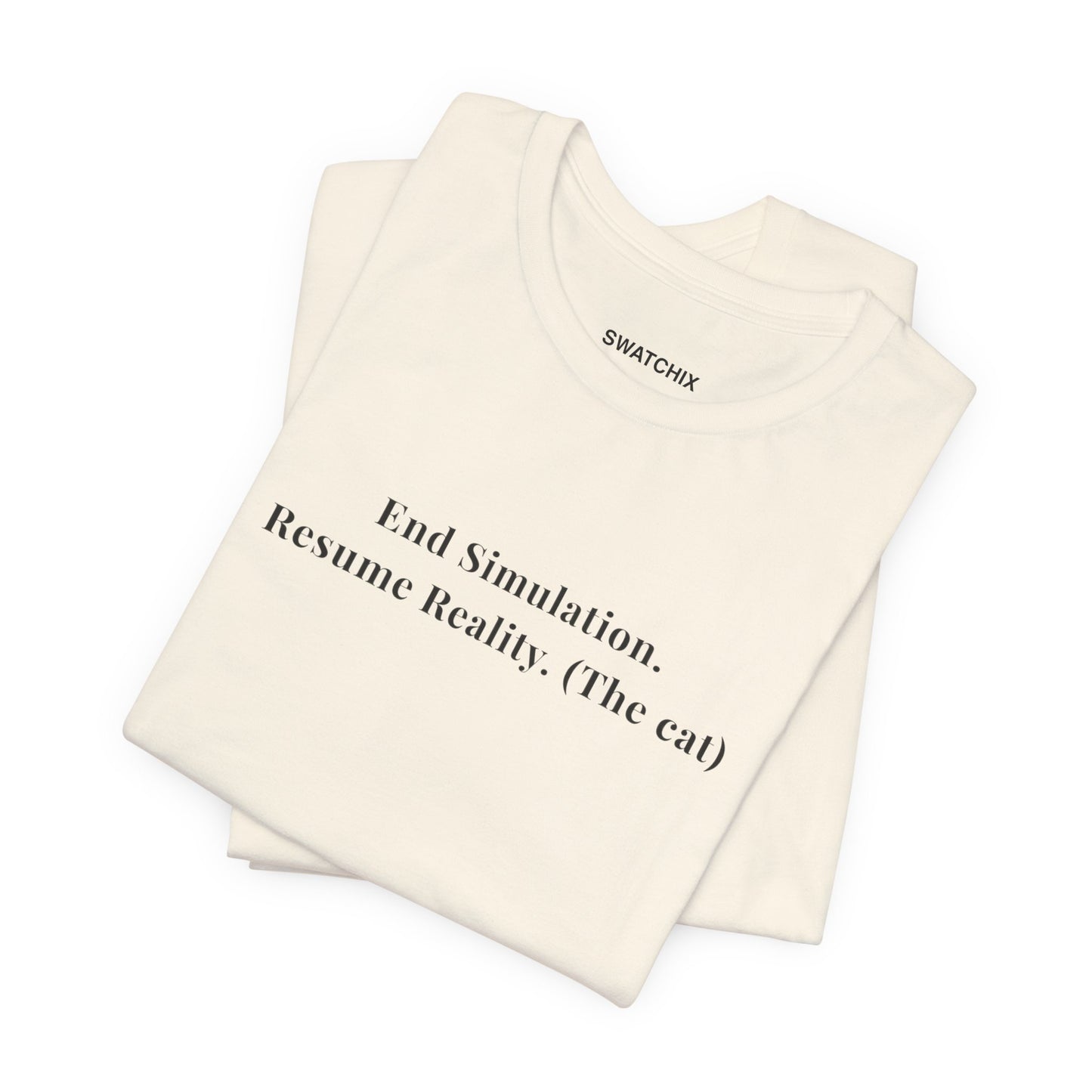 End Simulation Crewneck Tee