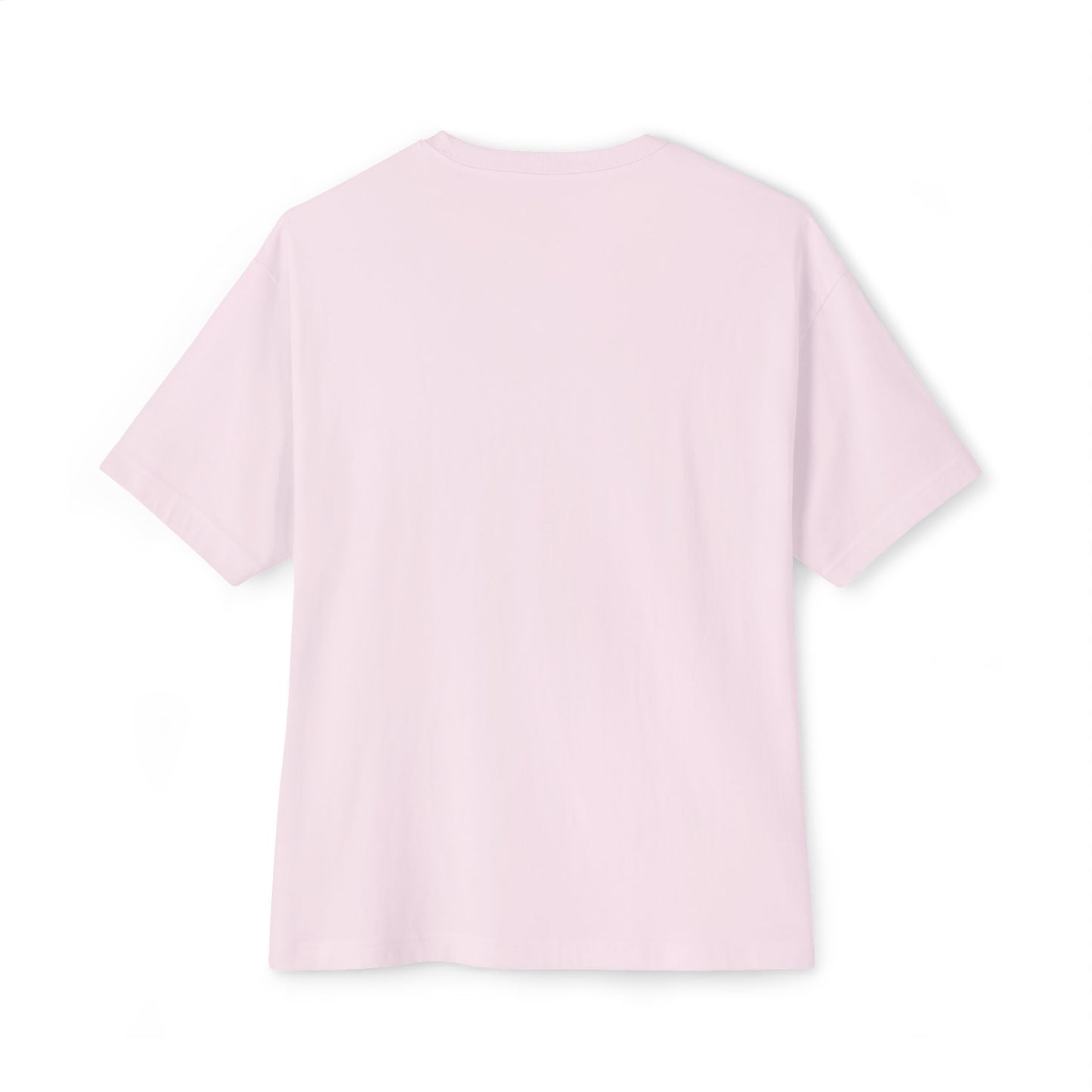 Oversized Tee In Soft Pink
