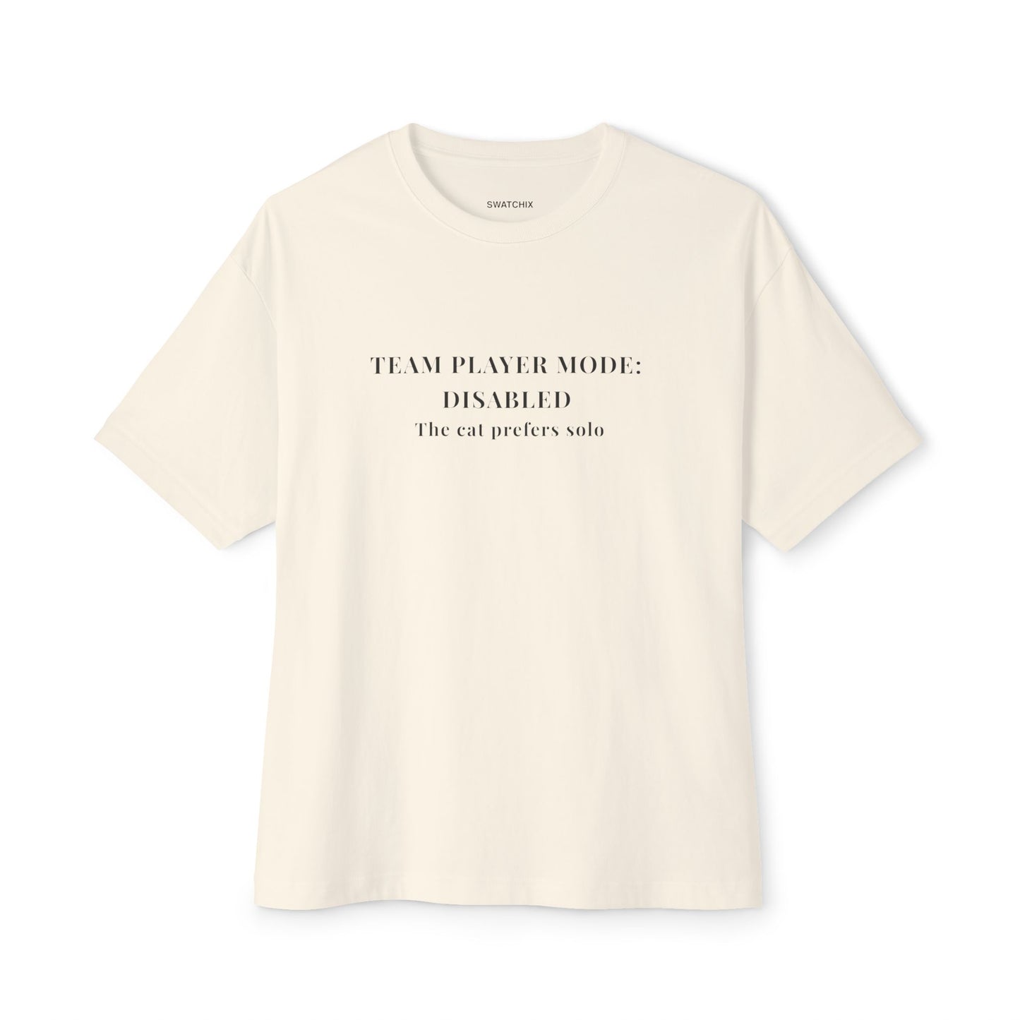 Team Player Mode Oversized Tee