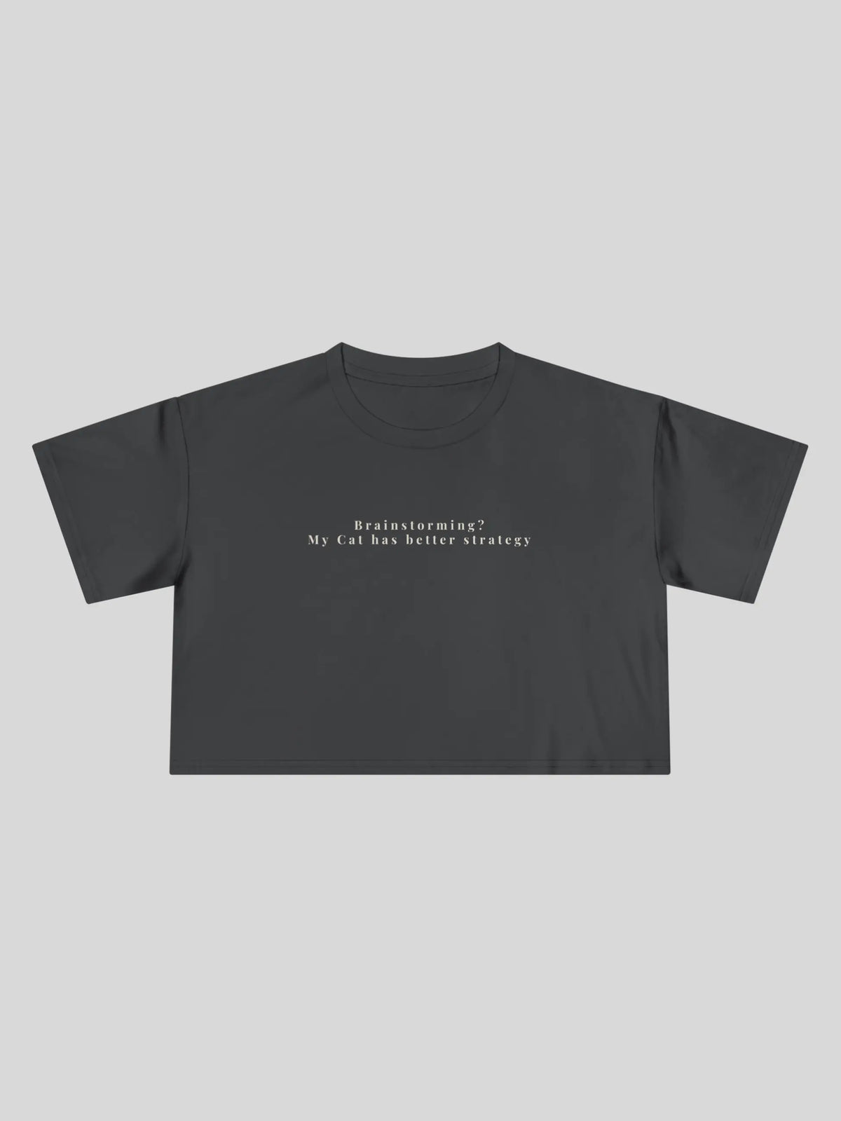Brainstorming Cropped Tee