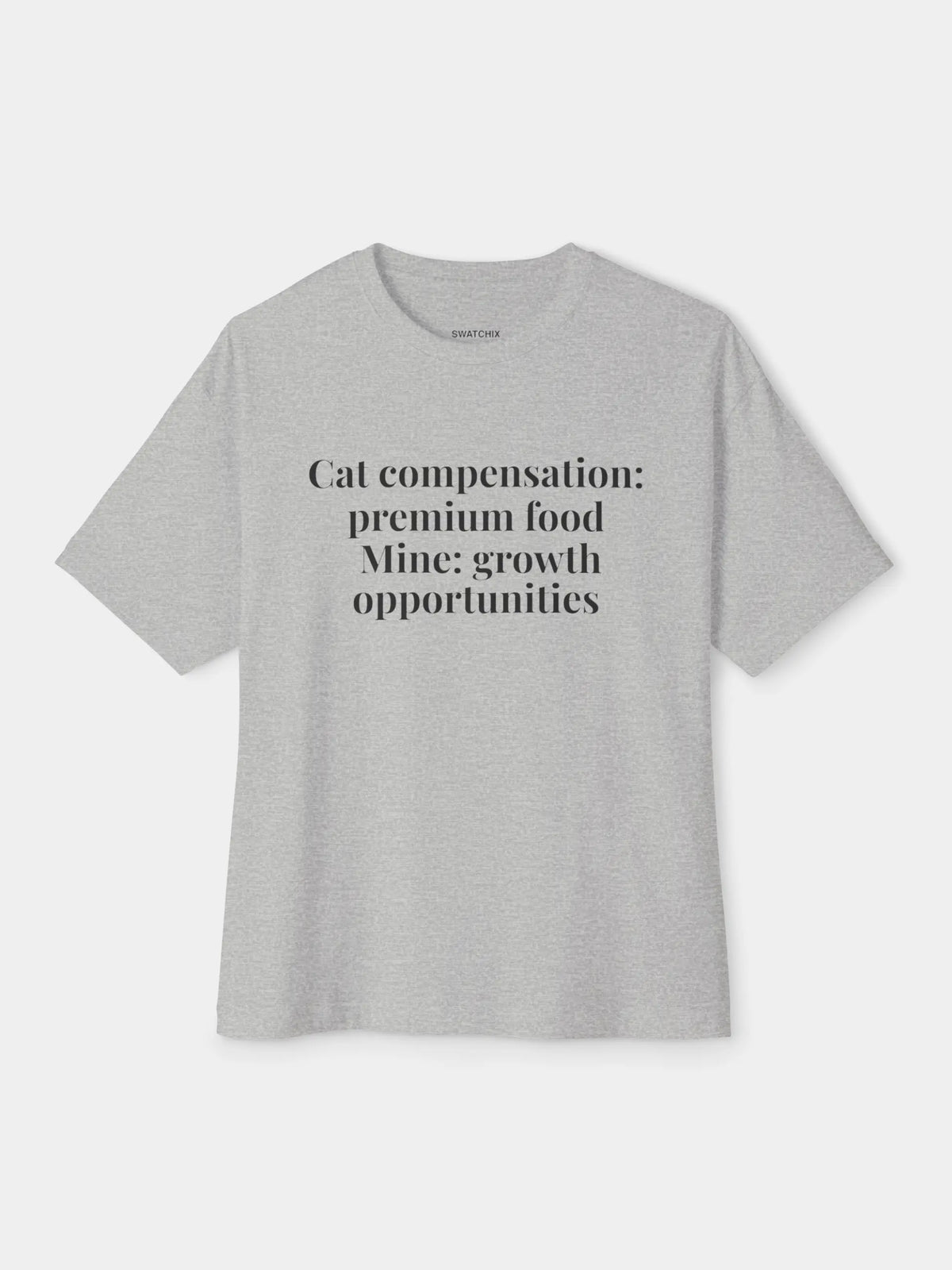 Cat Compensation Oversized Tee