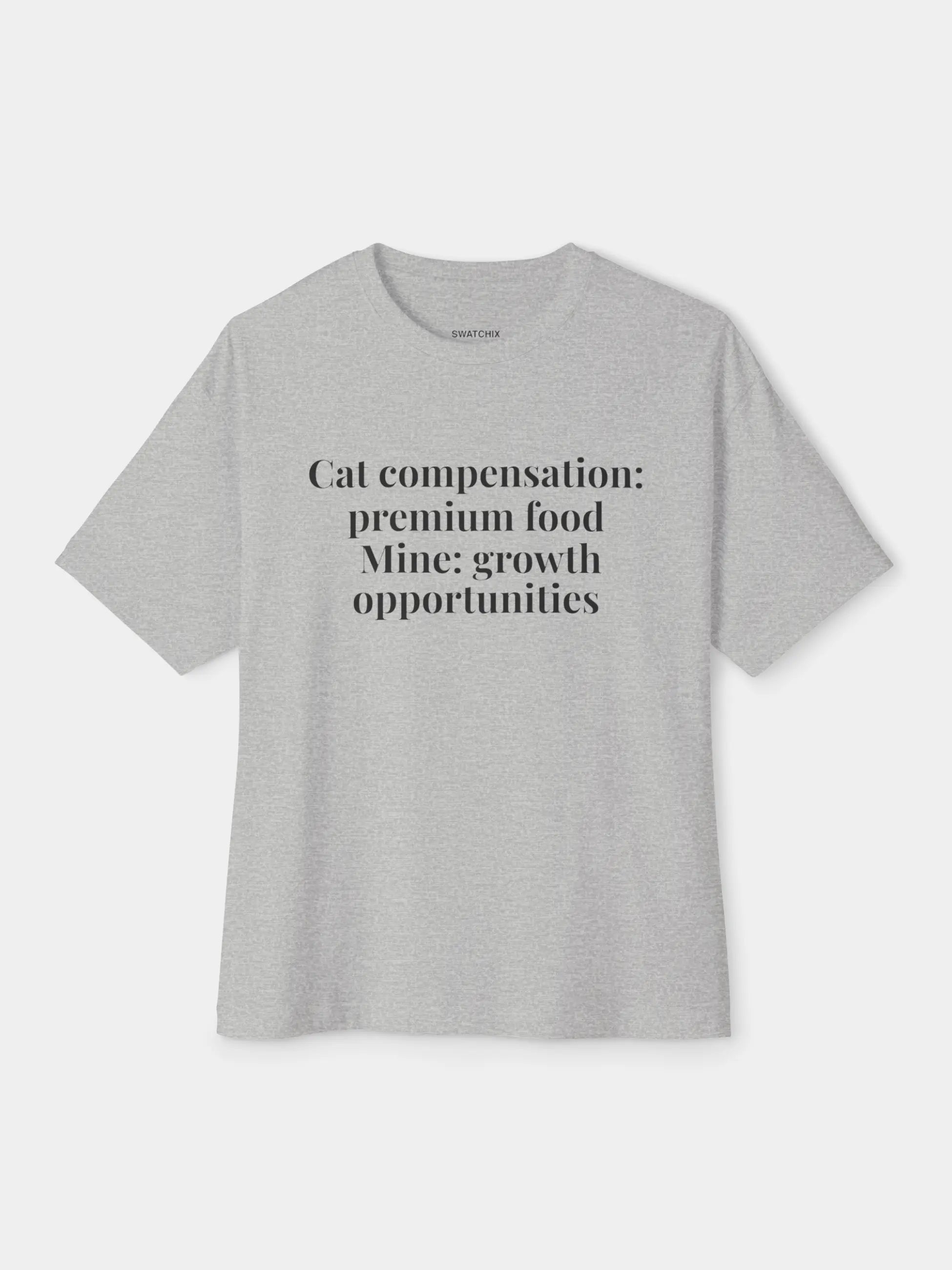 Cat Compensation Oversized Tee