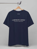 Corporate Ladder Crewneck Tee